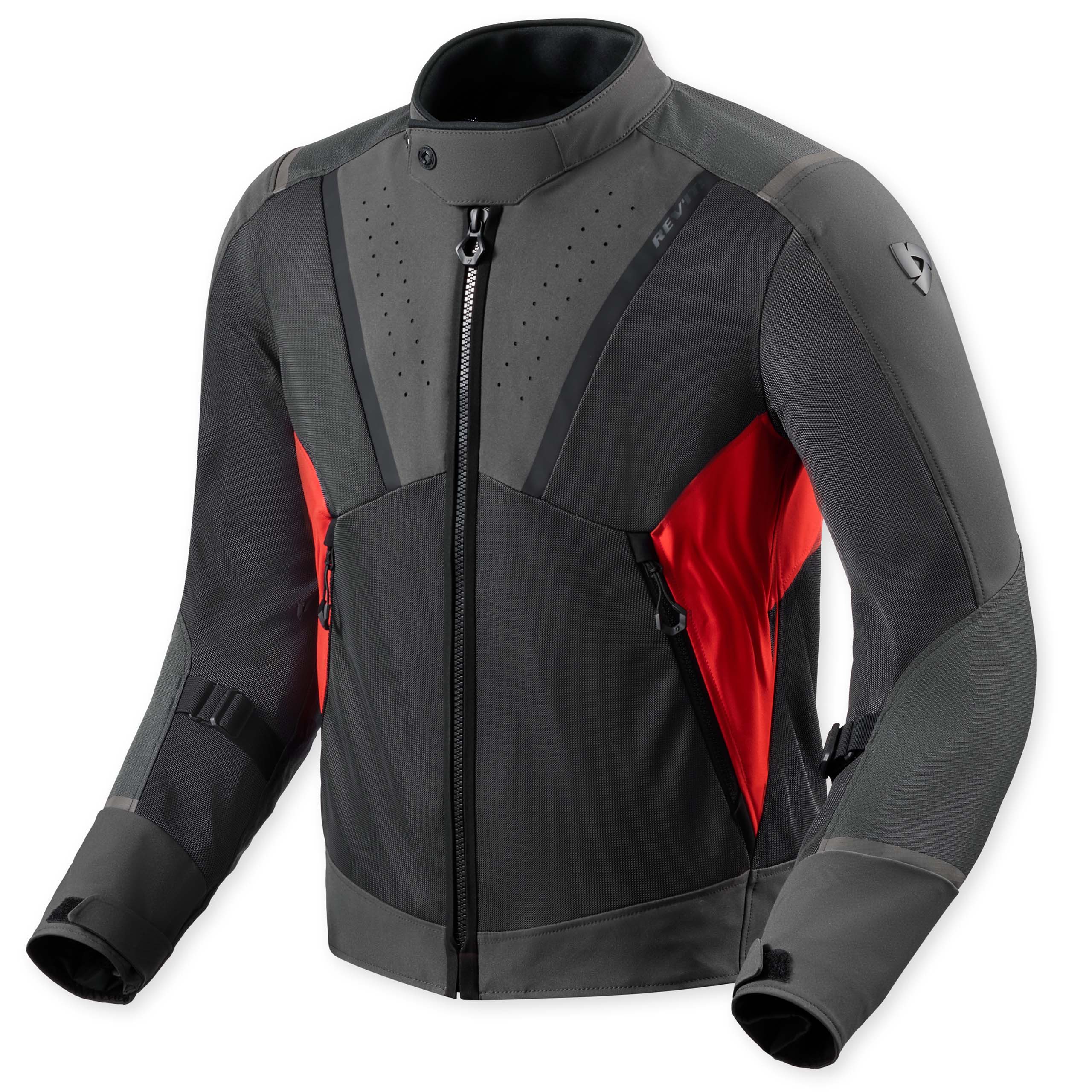 REV'IT! Airwave 4 Jacke schwarz/rot L - Motorradbekleidung - Motorradbekleidung Herren