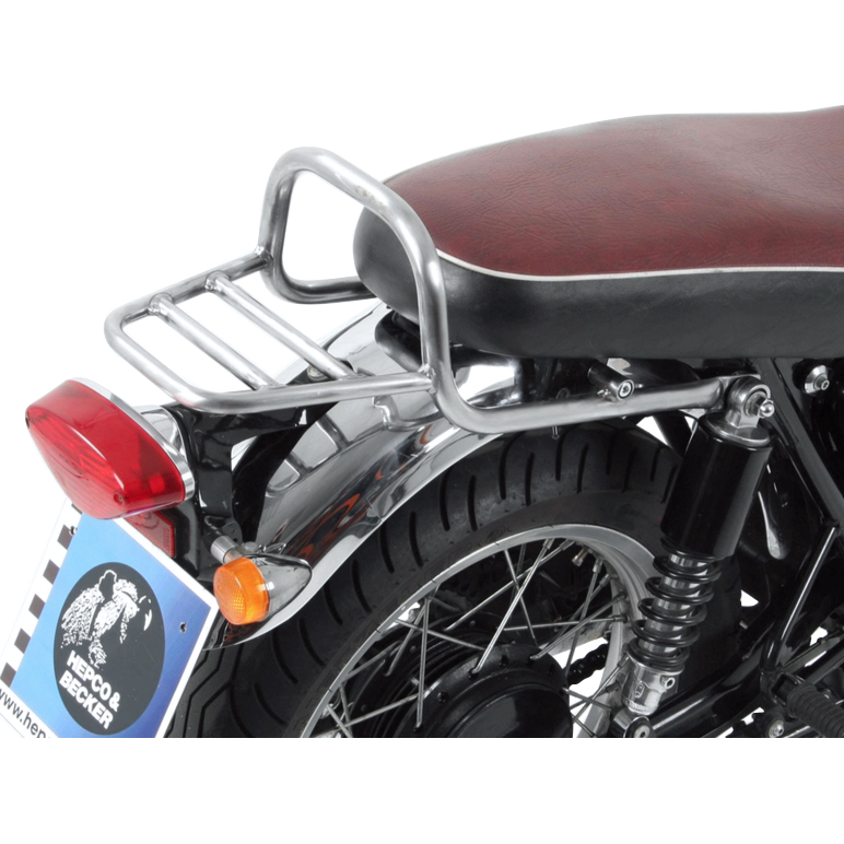 Hepco & Becker Rohrgepäckbrücke chrom für Kawasaki W 650/800 1998-2016 - Motorradzubehör - Motorradgepäck