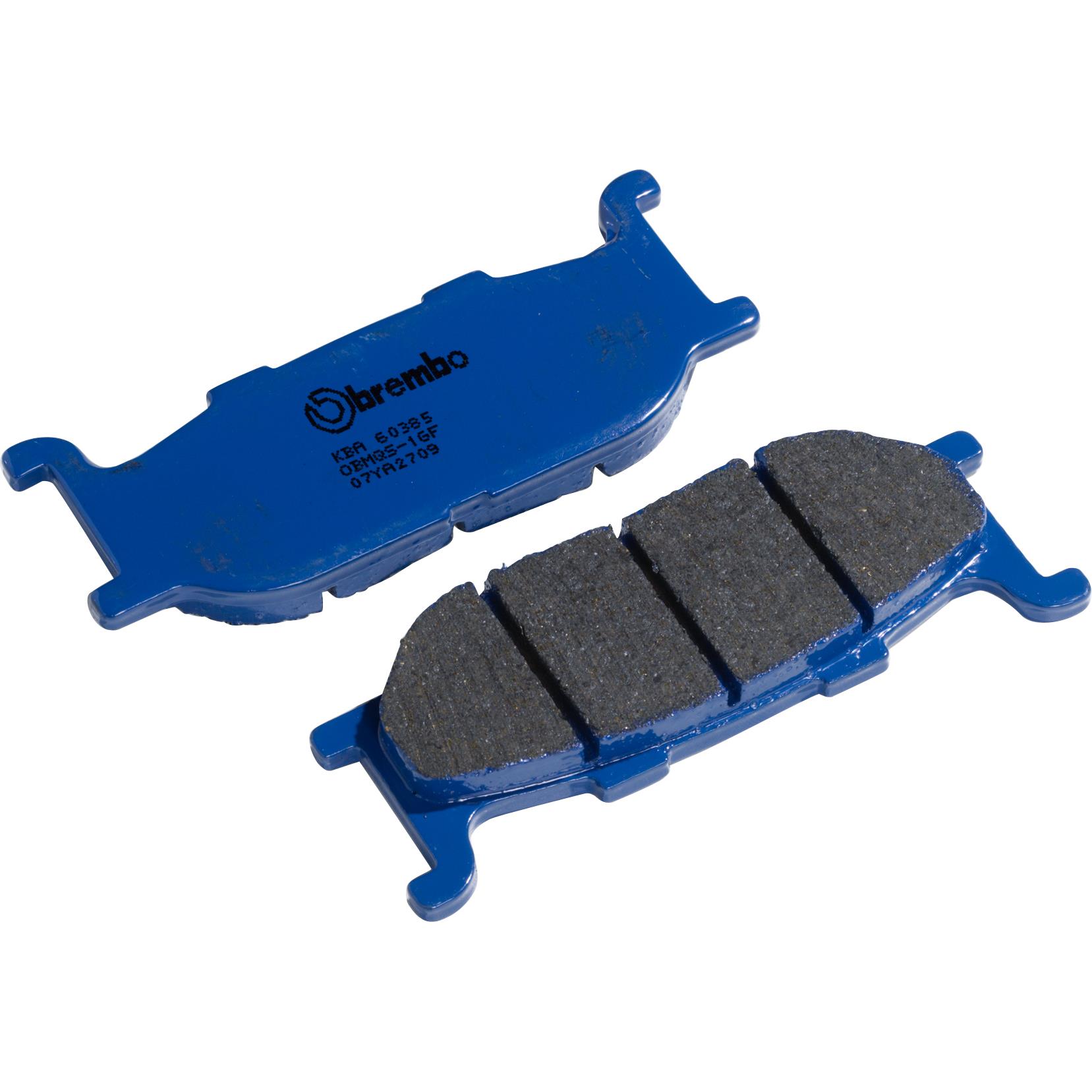Brembo Bremsbeläge organisch 07YA27.09 102x40,4x10mm - Motorradteile & Ersatzteile - Bremsen