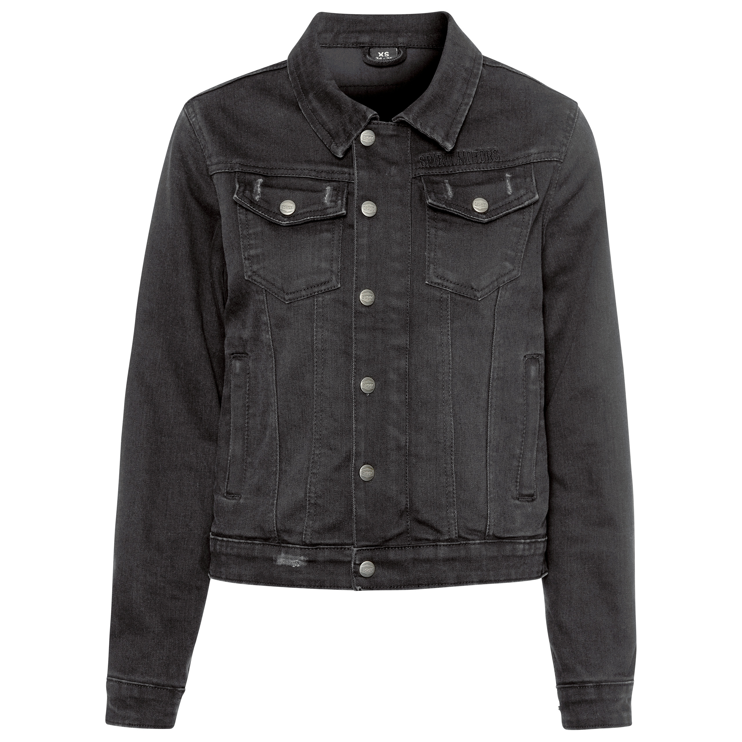 Spirit Motors Cool Jenna giacca denim donna nera