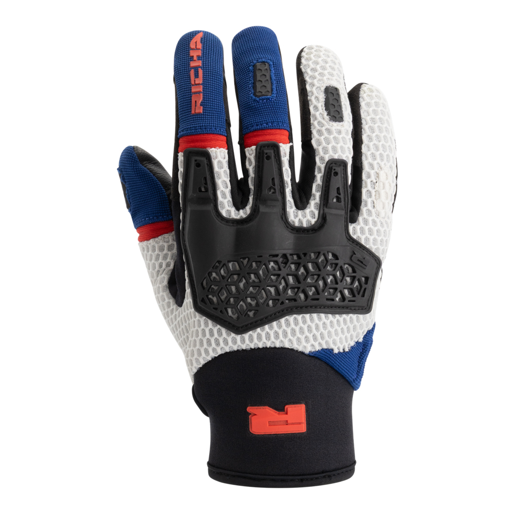 Richa-Sandblast Handschuh blau/rot L-0001900007139010