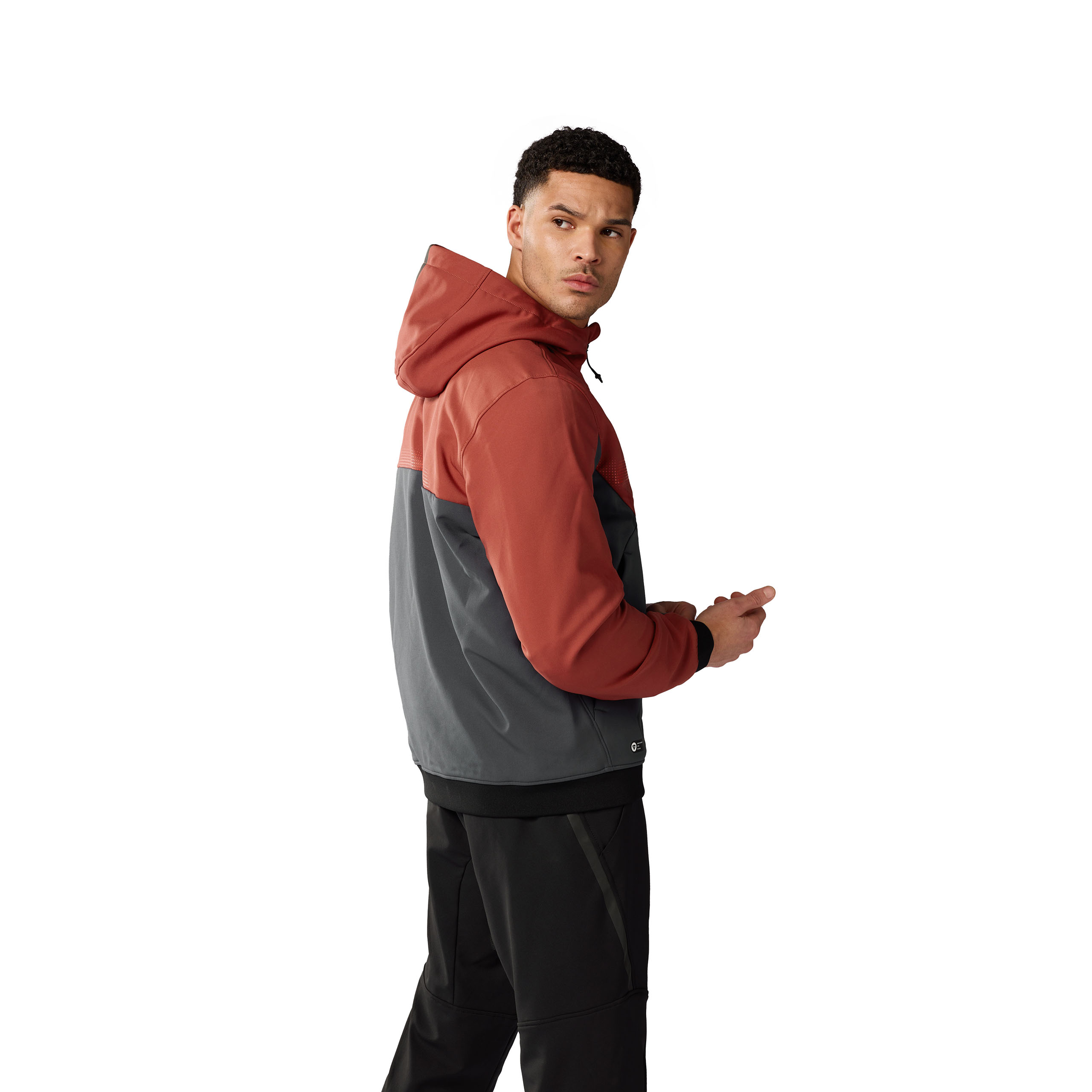 REV'IT!-Parabolica 2 Textiljacke bordeaux/grau M-0000787999079009
