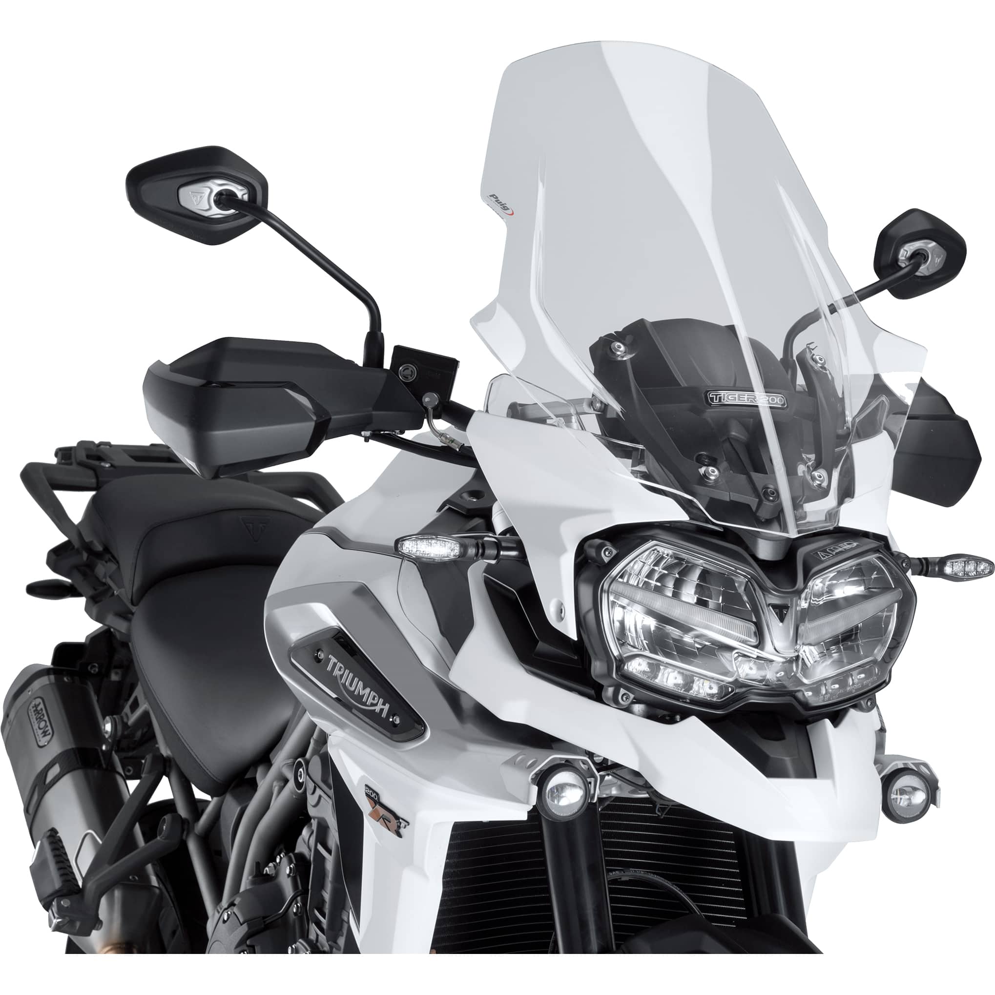 Puig Tourenscheibe klar für Triumph Tiger Explorer 1200 2018-2020 - Motorradteile & Ersatzteile - Anbauteile