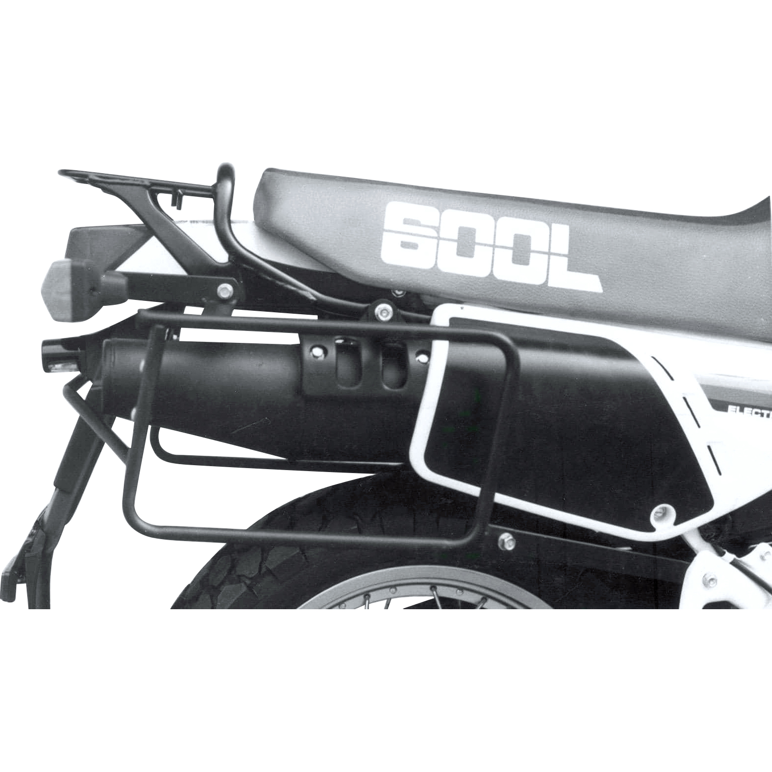 Hepco & Becker Seitenkofferträger schwarz für Honda XL 600 LM 1985-1986 - Motorradzubehör - Motorradgepäck