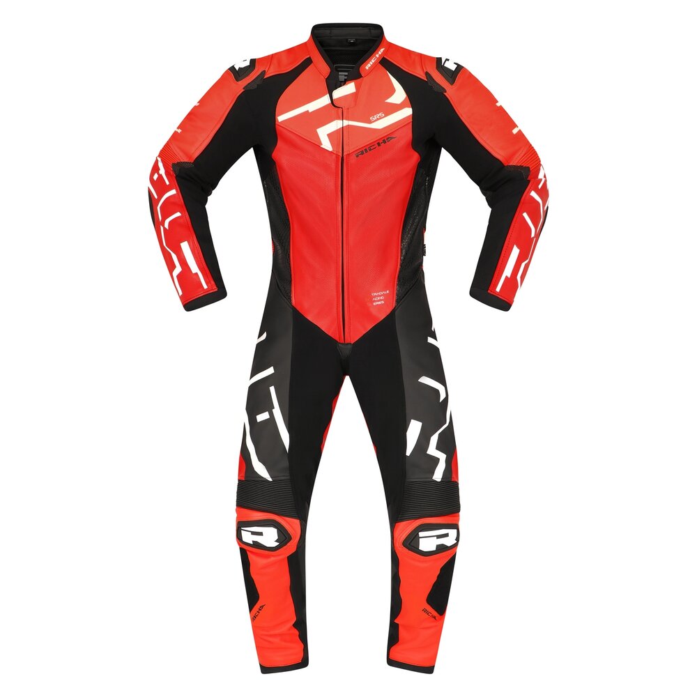 Richa-Stradale GP Lederkombi 1-tlg. rot 56-0001835999002309