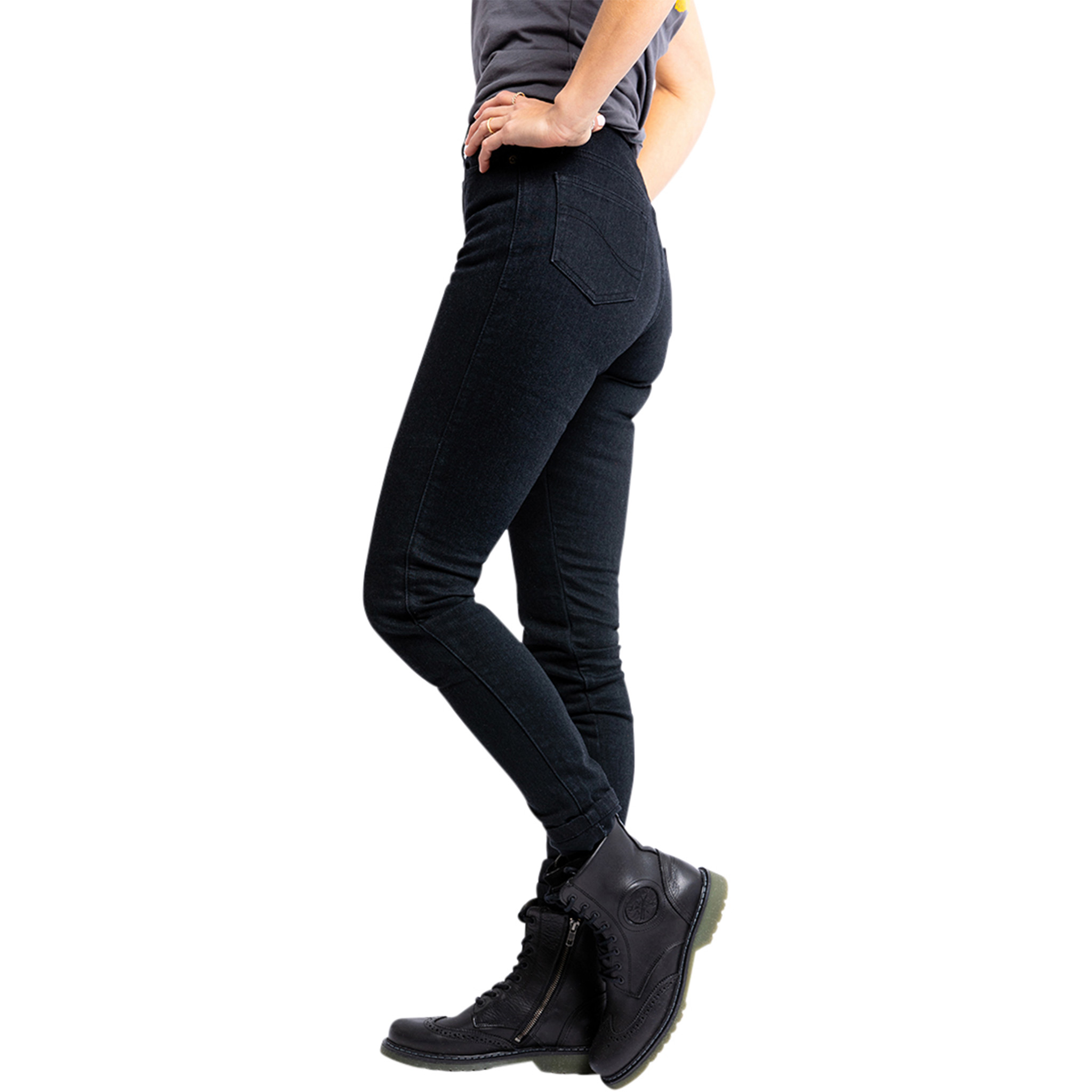 John Doe-Luna High Mono Damen Jeanshose black used 25/34-2100031999001284