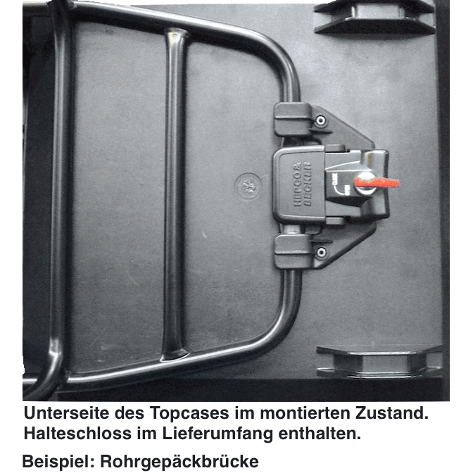Hepco & Becker-Topcase Journey 42  40 Liter schwarz/titan-7013351000000050