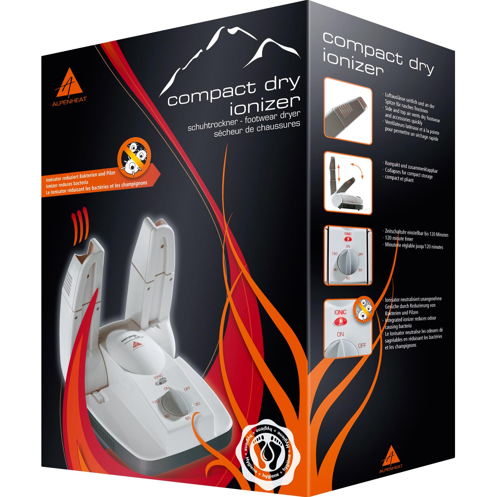 Alpenheat-Schuh- und Handschuhtrockner CompactDry Ionizer AD11-5707181183002000