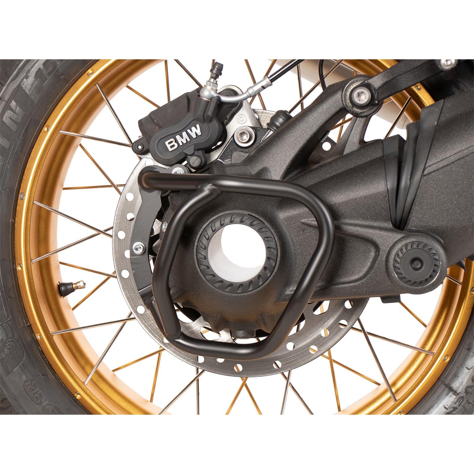 Hepco & Becker Kardanschutzbügel schwarz für BMW R nineT Racer - Motorradteile & Ersatzteile - Anbauteile