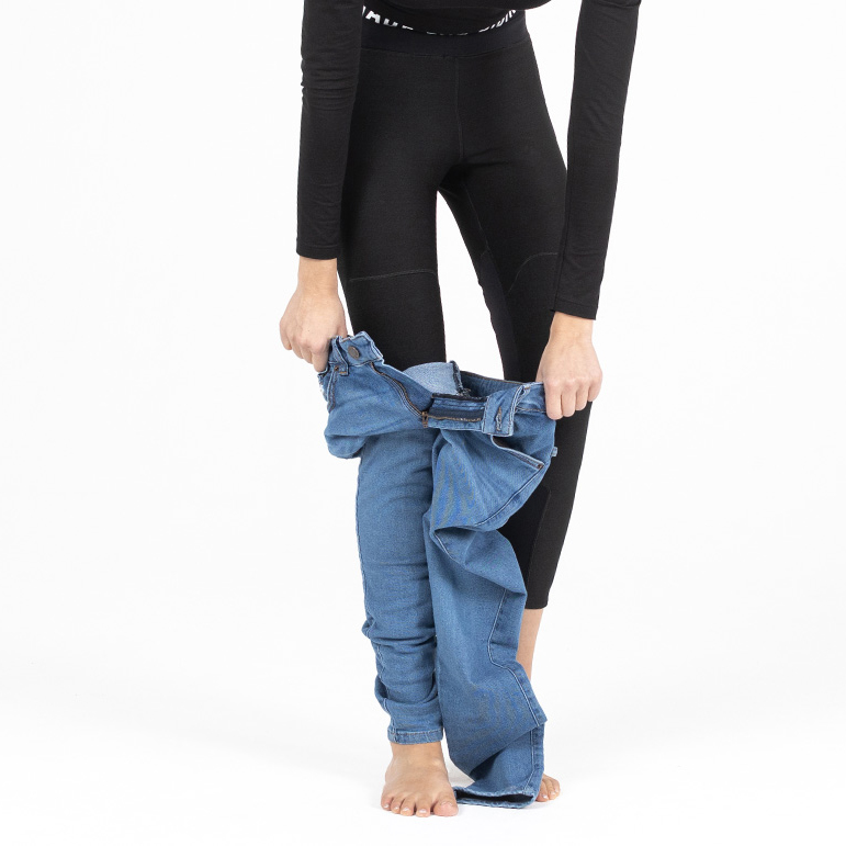John Doe-XTM Baselayer Damen Hose schwarz 4XL-0001928999001014