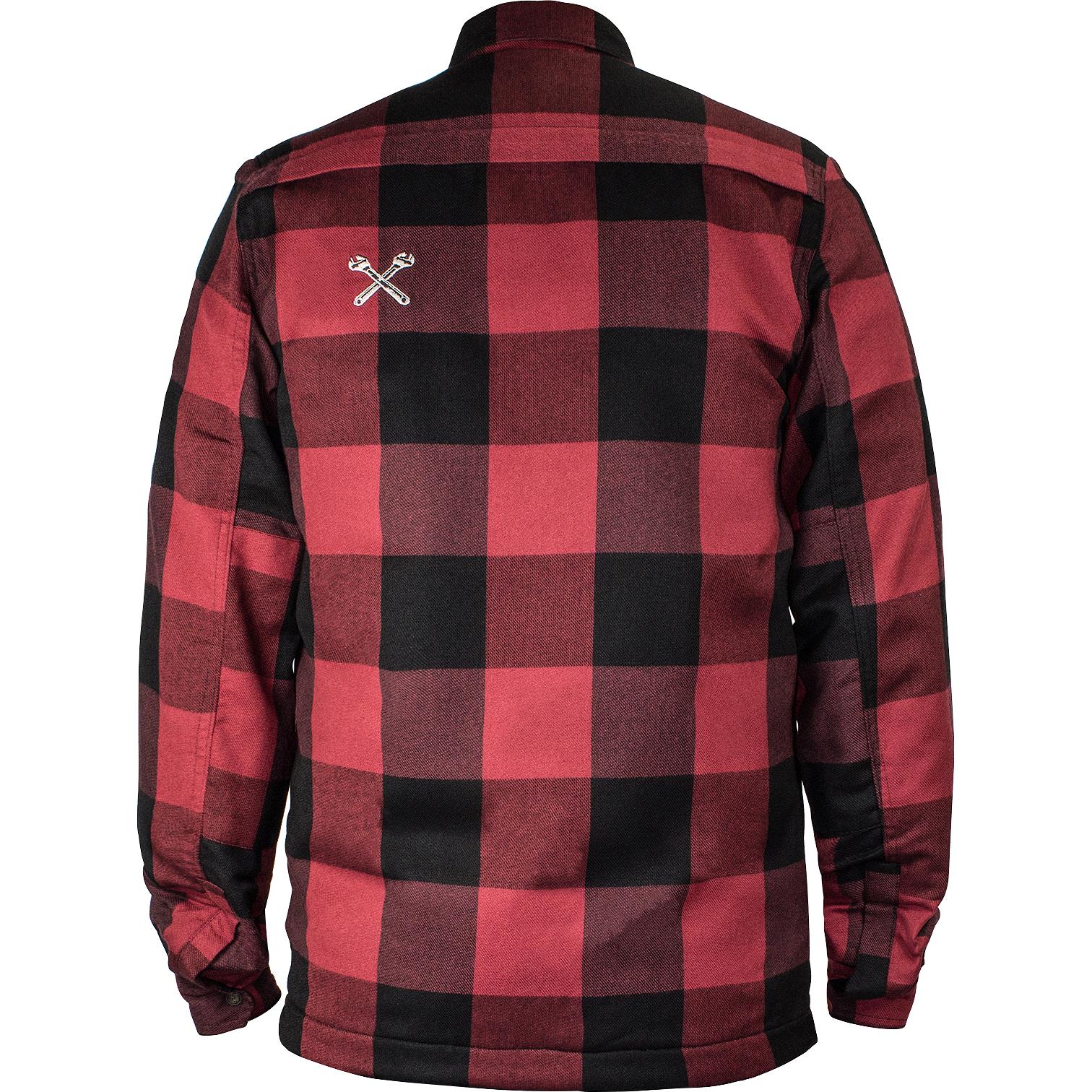 John Doe-Lumberjack Motoshirt Jacke rot L-2011921999002010