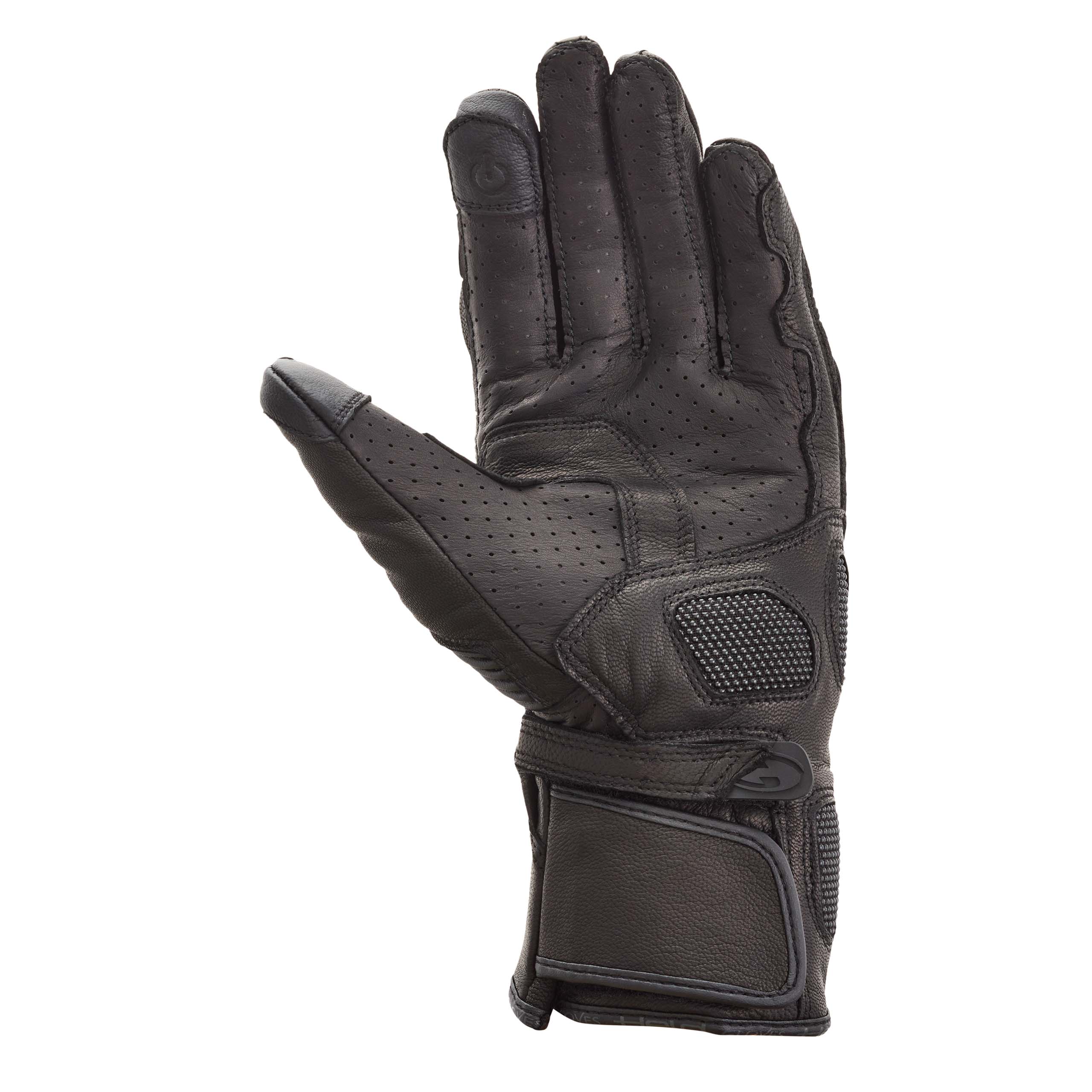 Held-Touch Lederhandschuh lang schwarz 7-3115421006001932