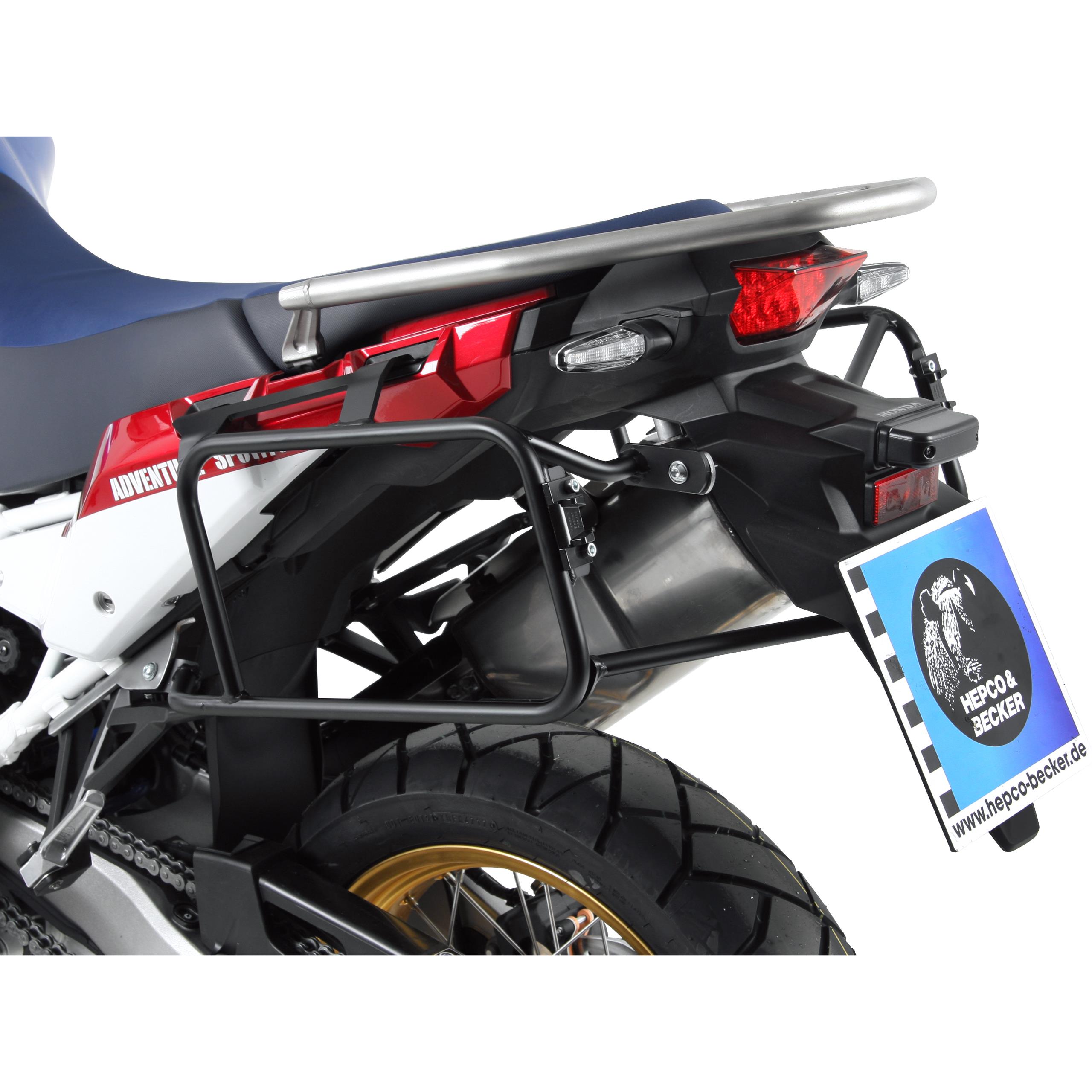 Hepco & Becker Seitenkofferträger schwarz für CRF 1000 AT Adventure Sports - Motorradzubehör - Motorradgepäck