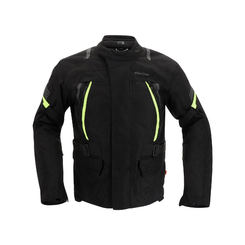 Richa-Phantom 3 Textiljacke schwarz/fluo gelb 4XL-0000886999046014