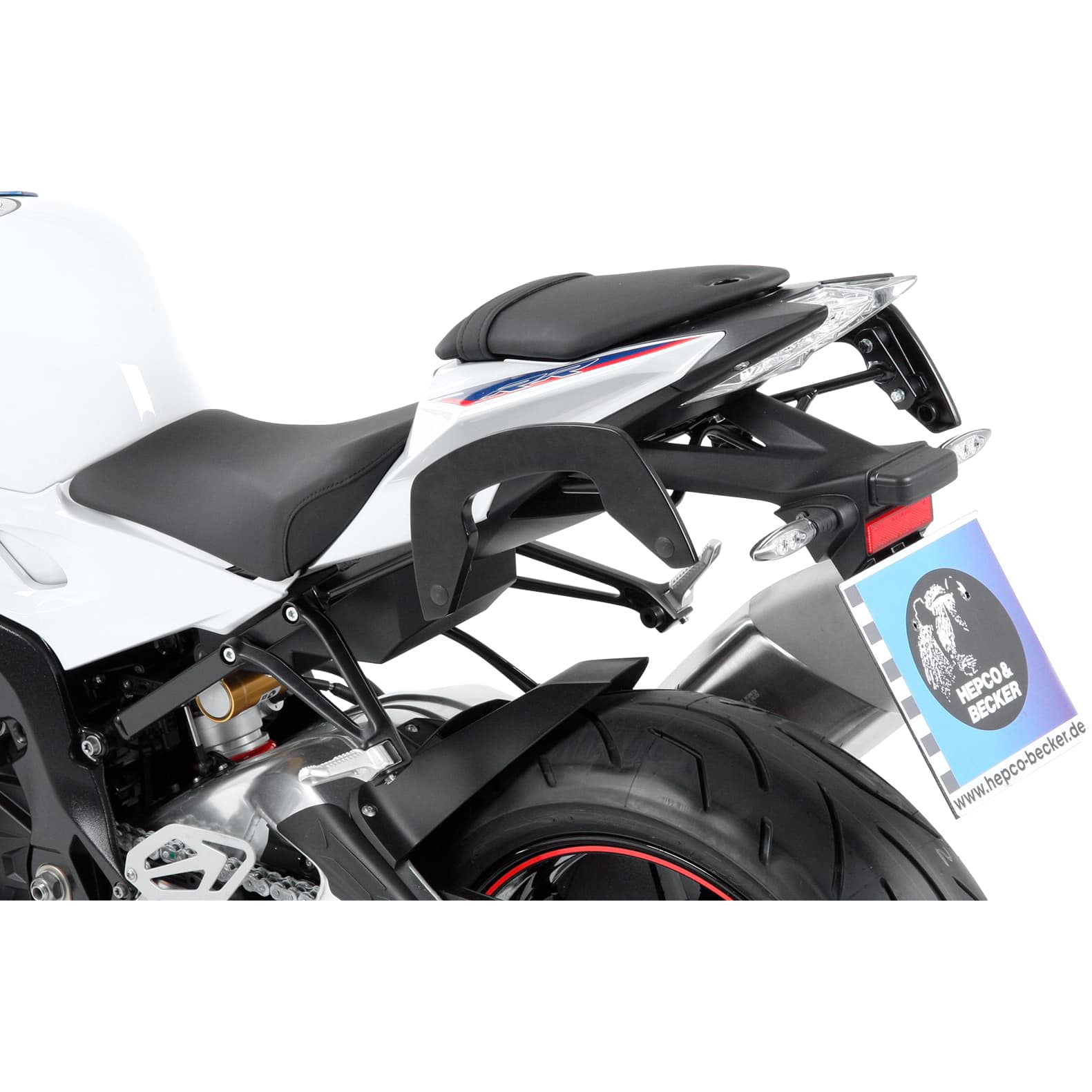 Hepco & Becker C-Bow Seitentaschenhalter schwarz für BMW S 1000 RR 16-19 - Motorradzubehör - Motorradgepäck