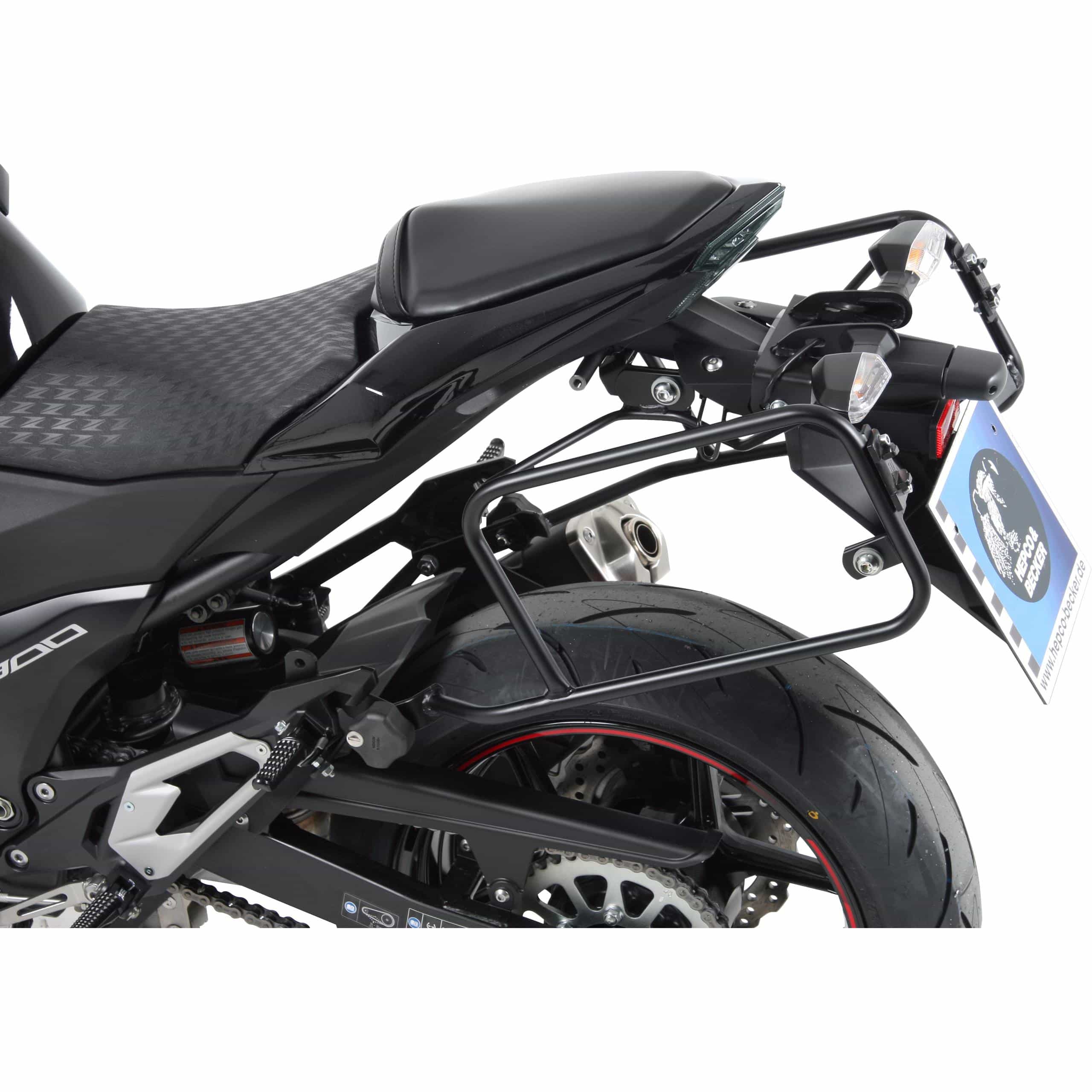 Hepco & Becker Lock-it Seitenkofferträger schwarz für Kawasaki Z 800 /e - Motorradzubehör - Motorradgepäck