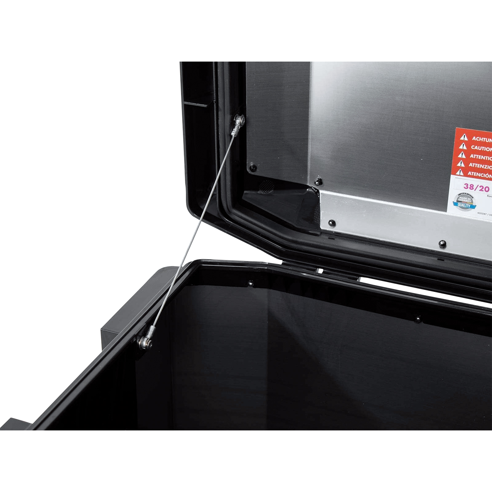 Hepco & Becker-Topcase Xplorer 60 Aluminium 58 Liter silber-5738471203000250
