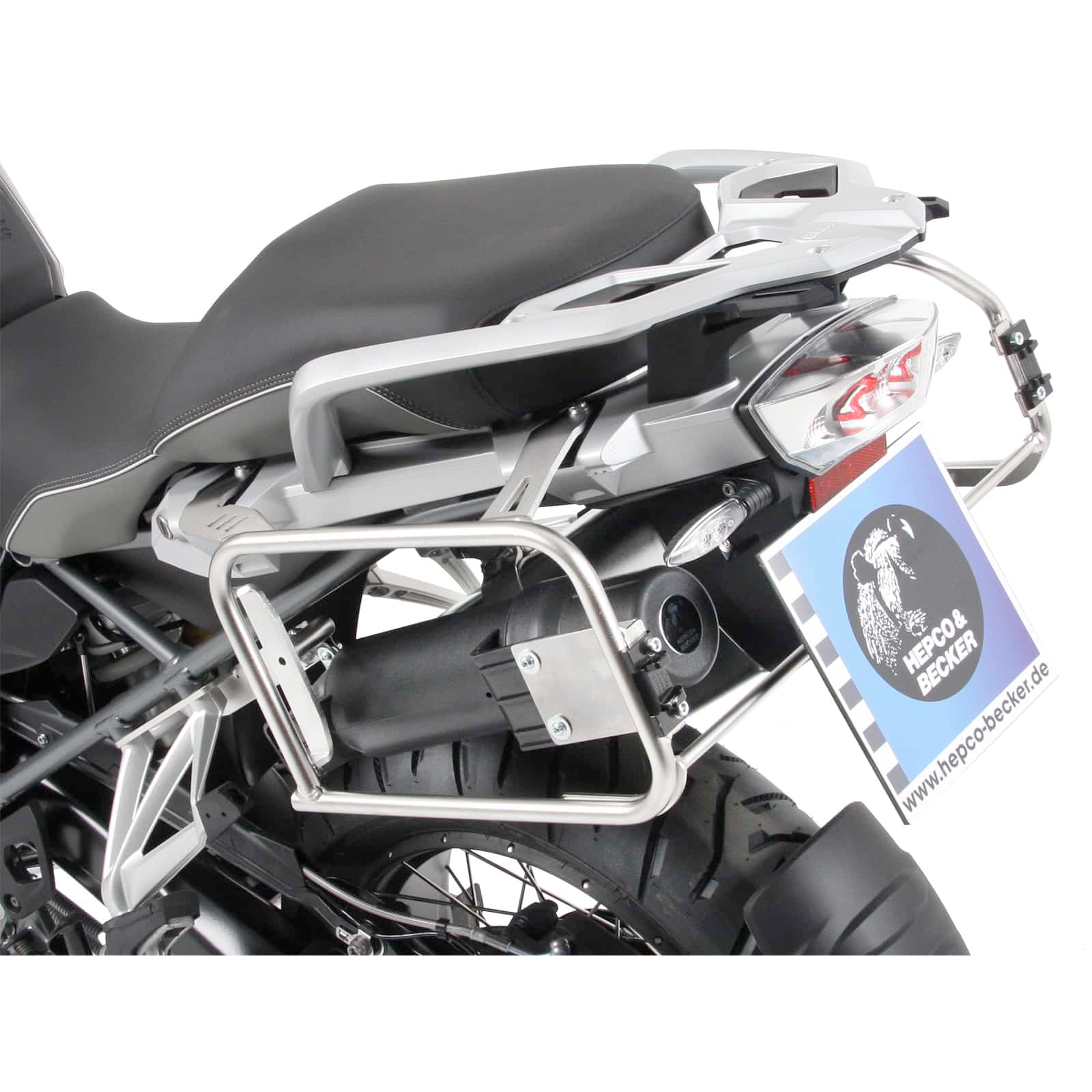 Hepco & Becker Werkzeugbox 29x8cm bei Cutout für R 1200 GS Adventure 14-18 - Motorradzubehör - Motorradgepäck