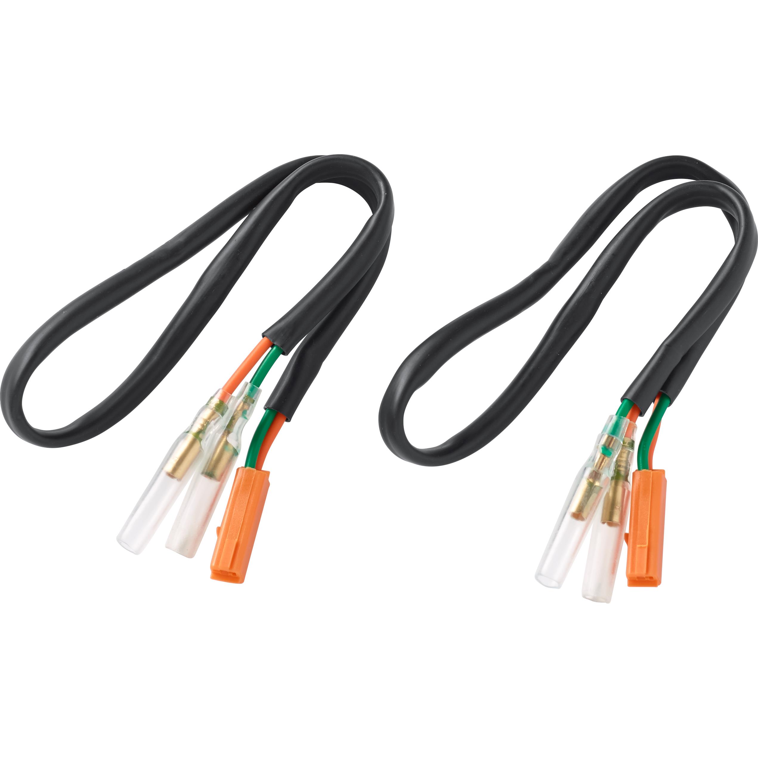 HIGHSIDER smart Adapterkabelpaar Blinker an OEM-Stecker 207-056 f.Honda/Kawa - Motorradteile & Ersatzteile - Elektrik
