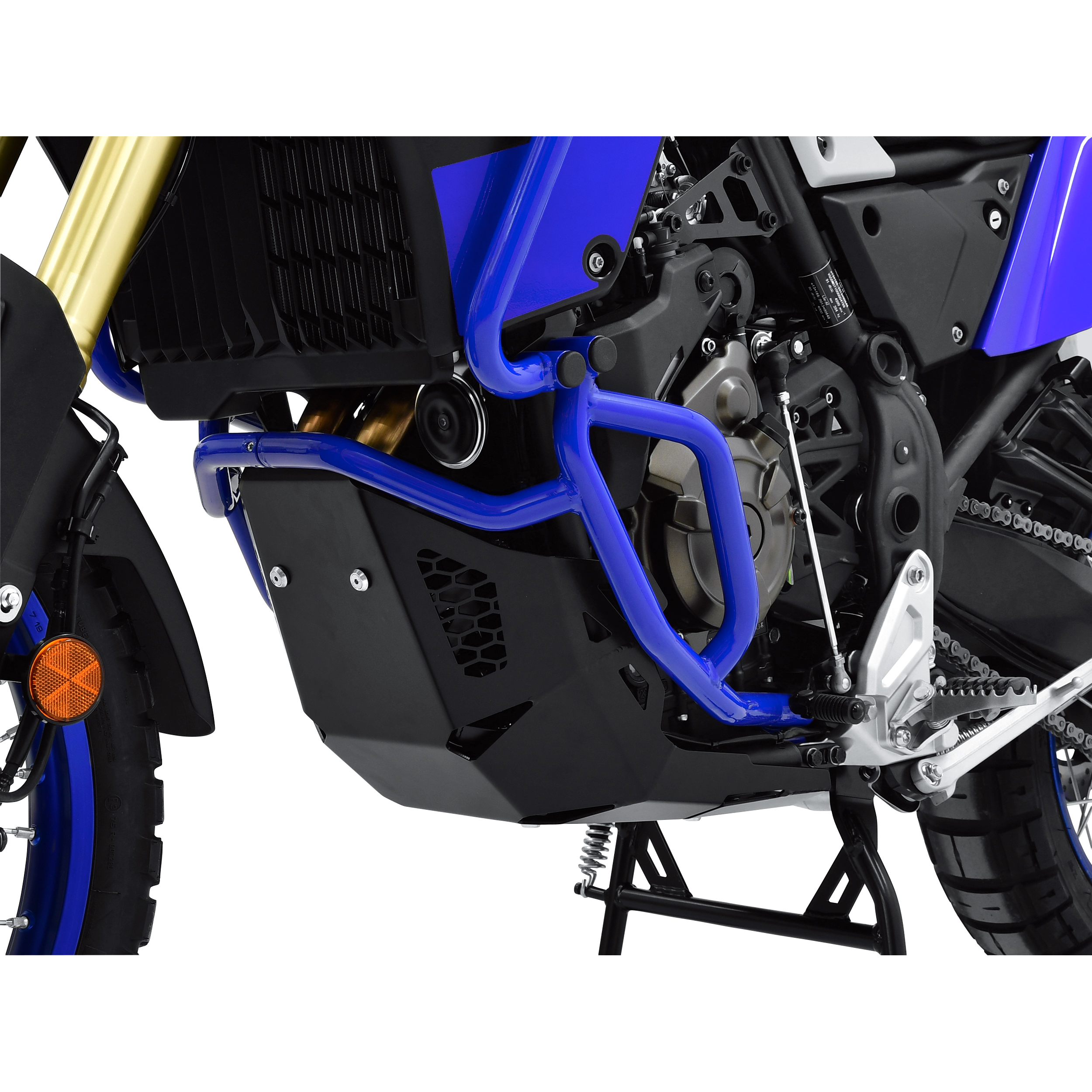 Zieger Sturzbügel unten blau für Yamaha Tenere 700 - Motorradteile & Ersatzteile - Anbauteile