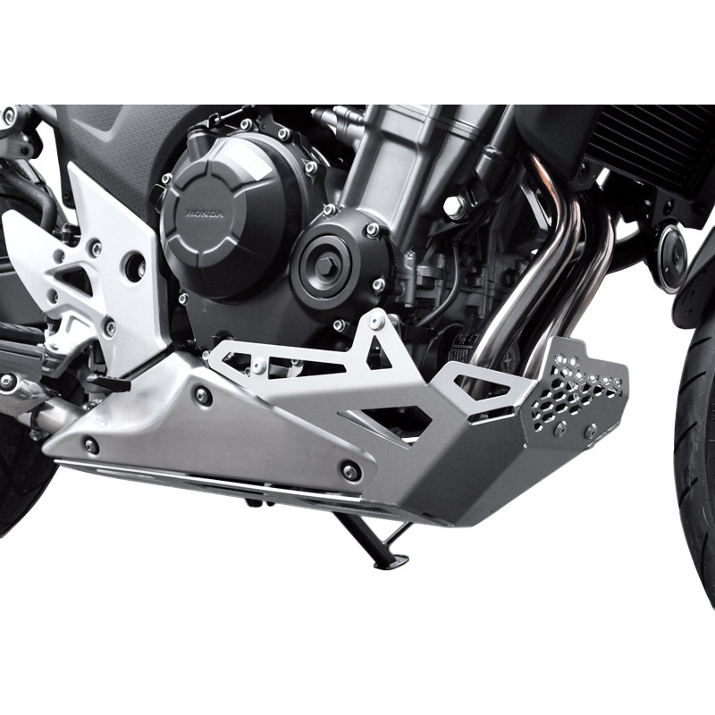 Zieger Motorschutz Alu silber für Honda CB 500 X 2013-2015 - Motorradteile & Ersatzteile - Verkleidungen & Abdeckungen