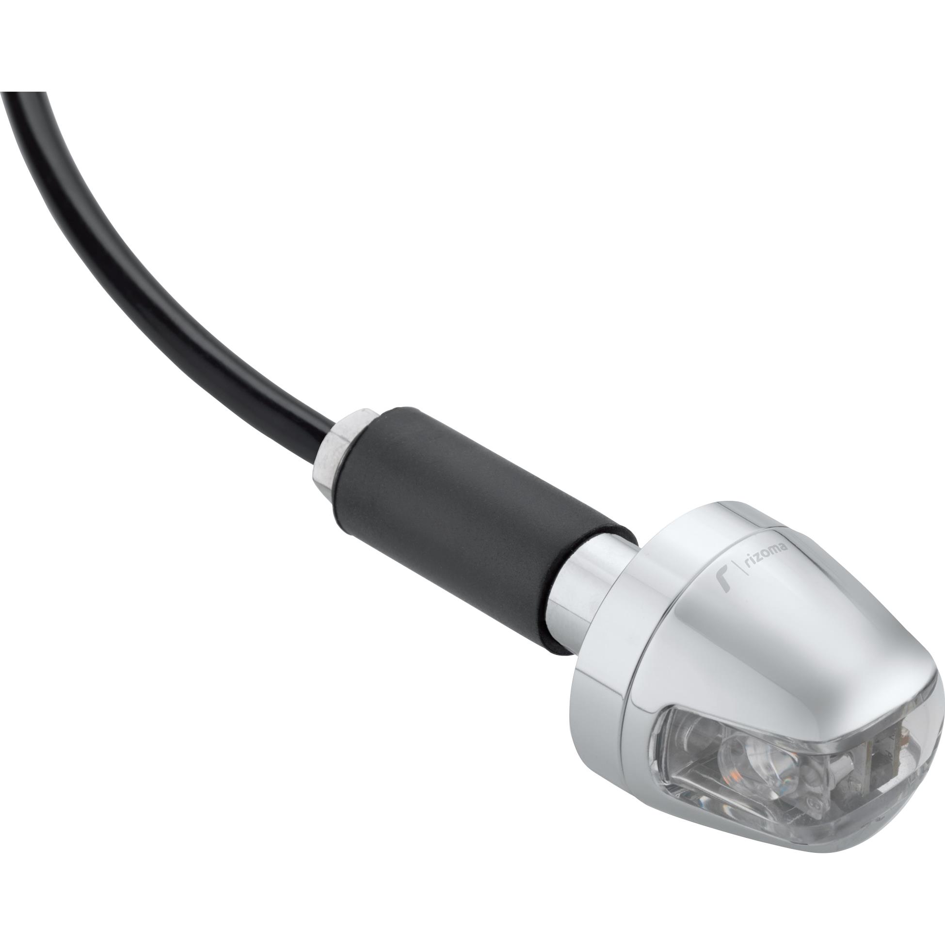 Rizoma-LED Lenkerendenblinker Sguardo 13-21mm FR060CH chrom-5705221020000101