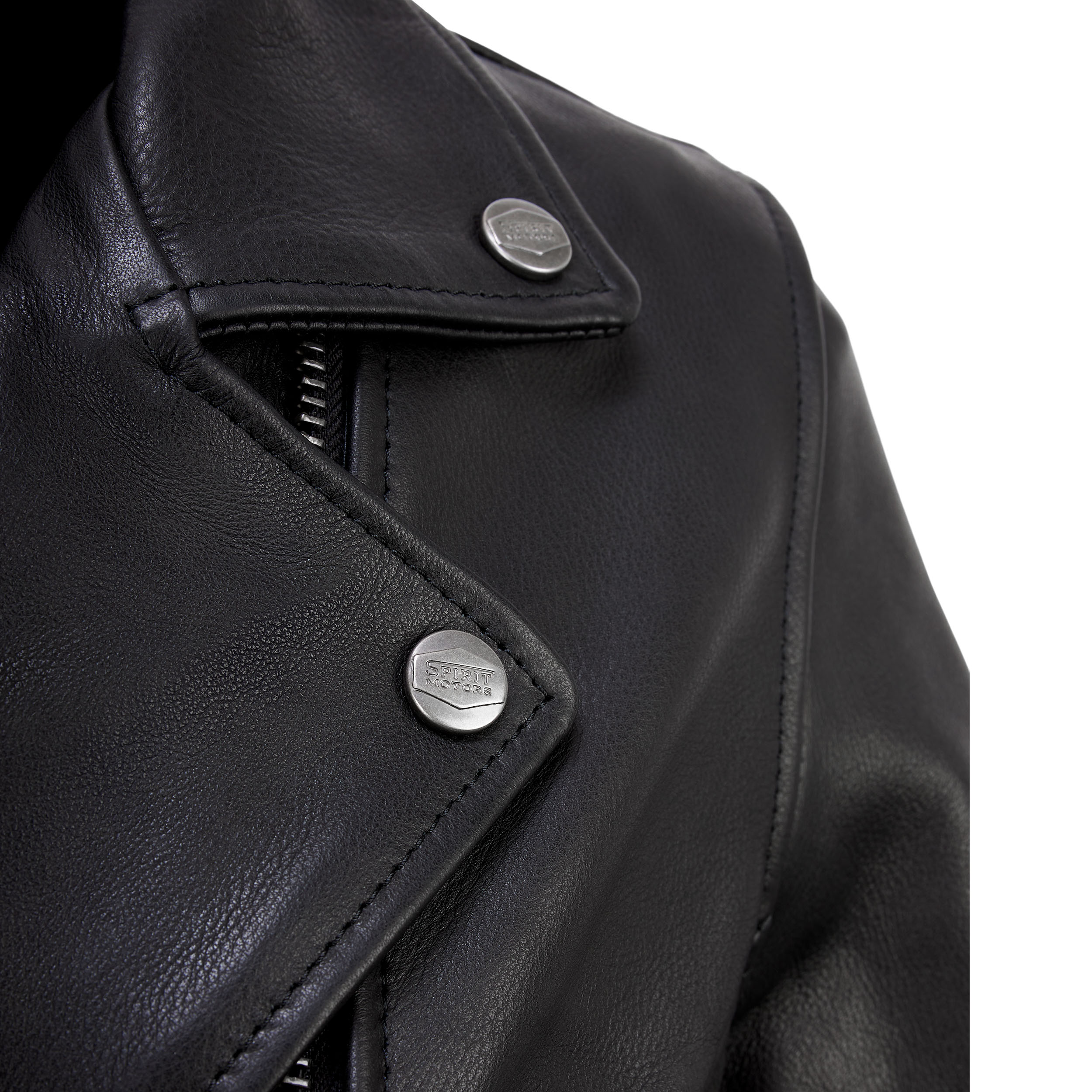 Spirit Motors-Daisy Damen Biker Lederjacke-0001660999001009