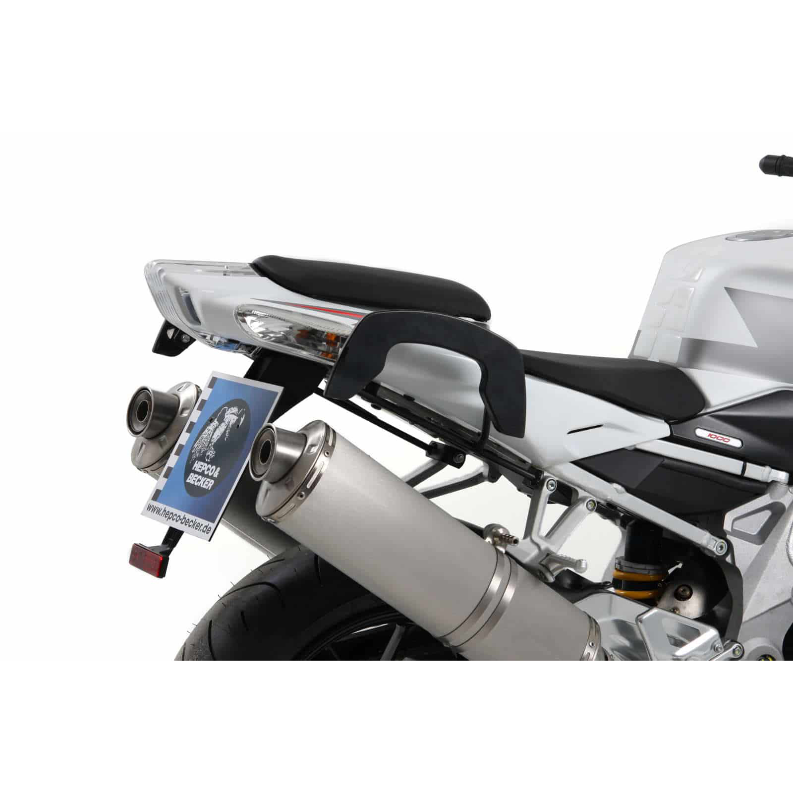 Hepco & Becker Seitentaschenhalter C-Bow schwarz für Tuono R/Factory 09-11 - Motorradzubehör - Motorradgepäck