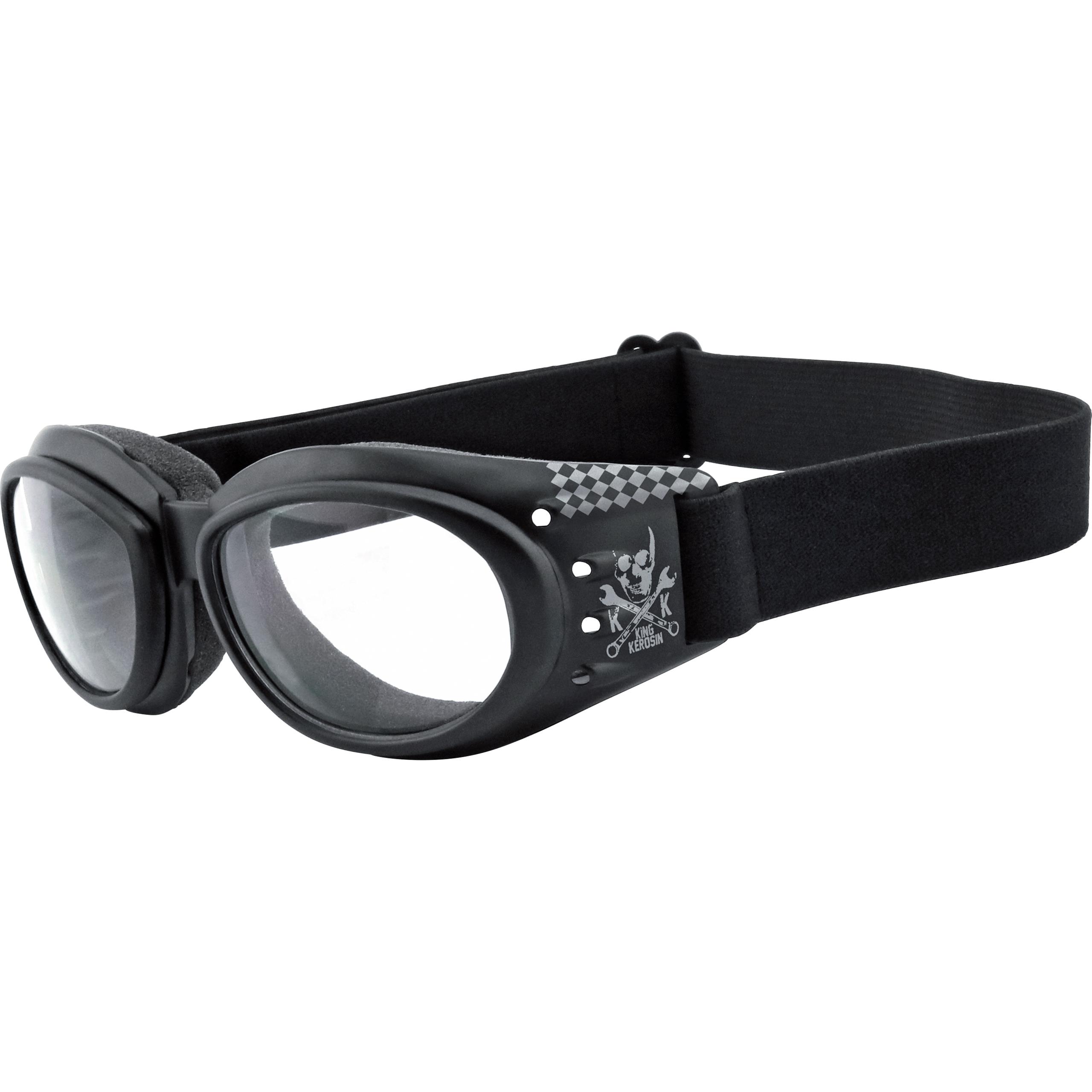 King Kerosin-Sonnenbrille mit Wechselgläsern 5.0-8201591999080