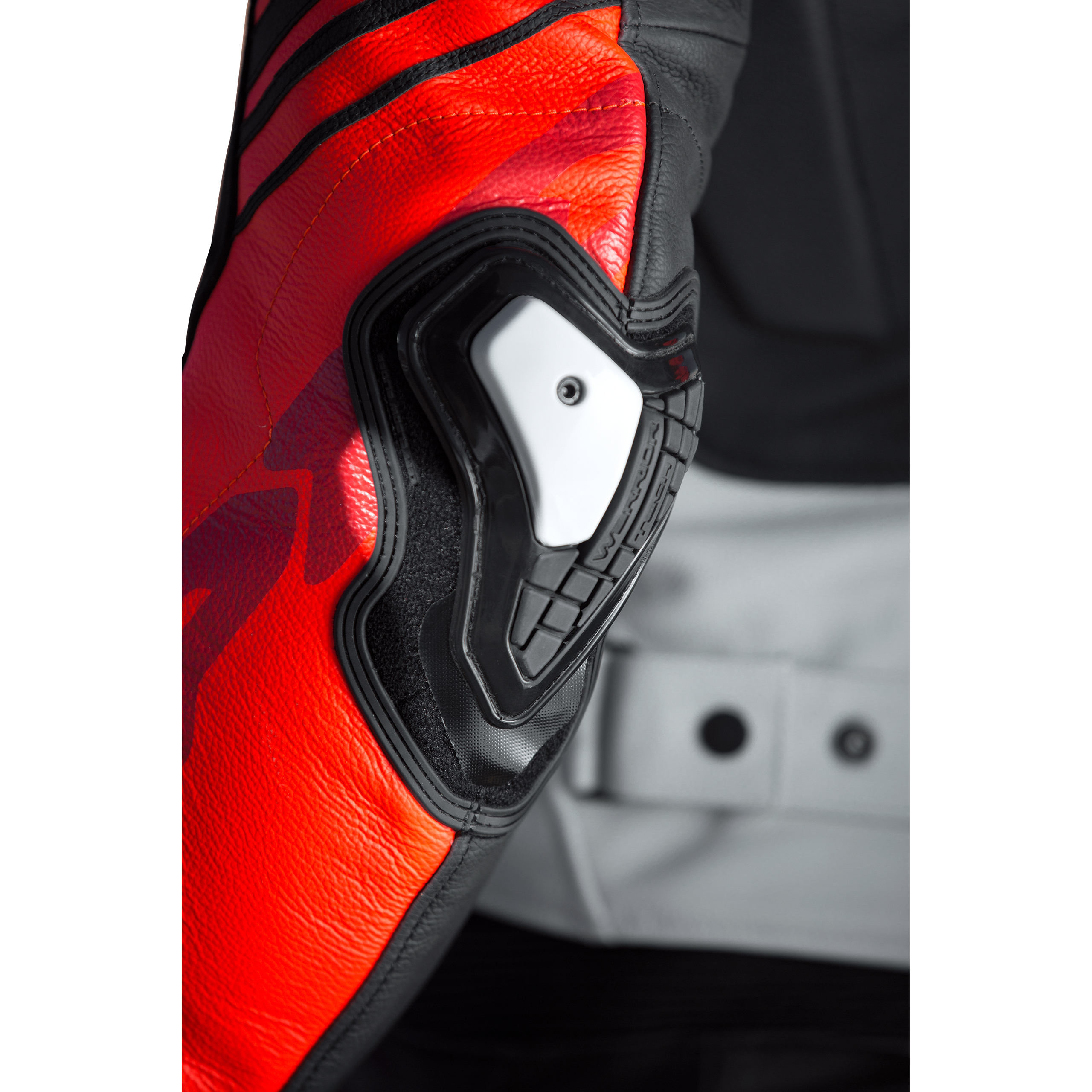 SPIDI-Bolide Lederkombijacke schwarz/rot/weiß 56-1005951999002309