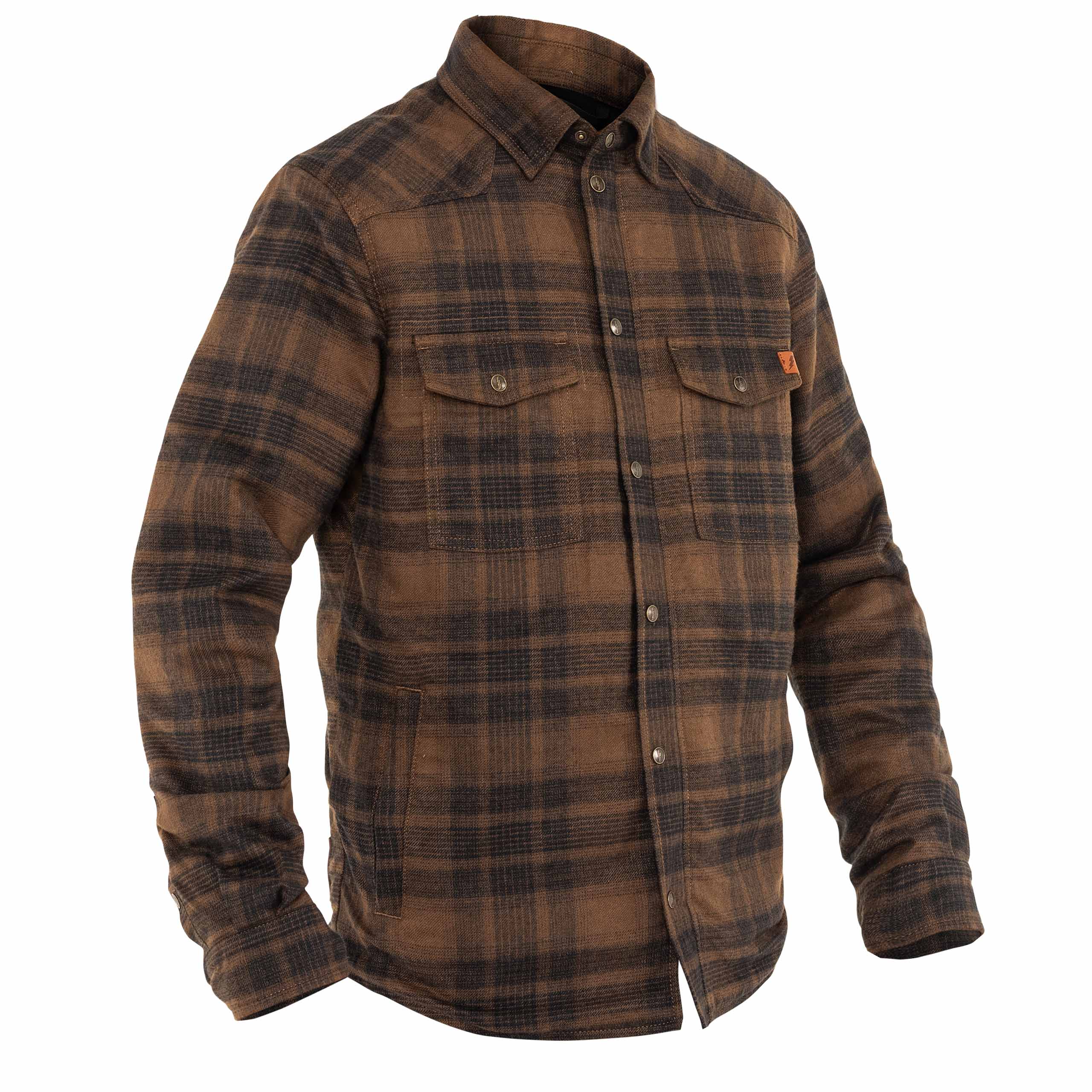 John Doe-Woody Motoshirt braun 3XL-0001076005006013