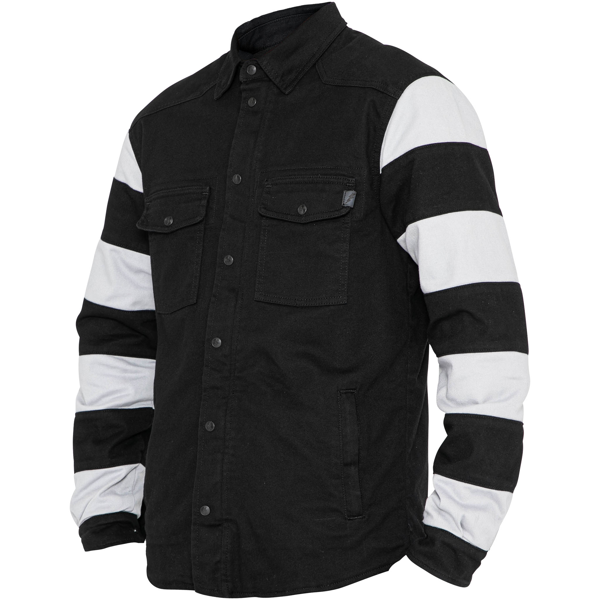 John Doe-XTM Prison Motoshirt schwarz/weiß XL-0000510005031011