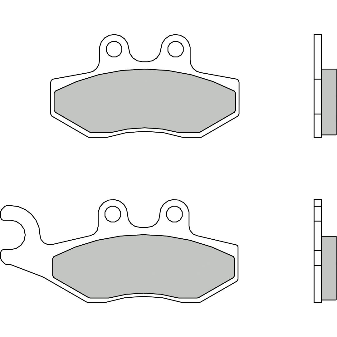 Brembo-Bremsbeläge organisch-5561891267001720