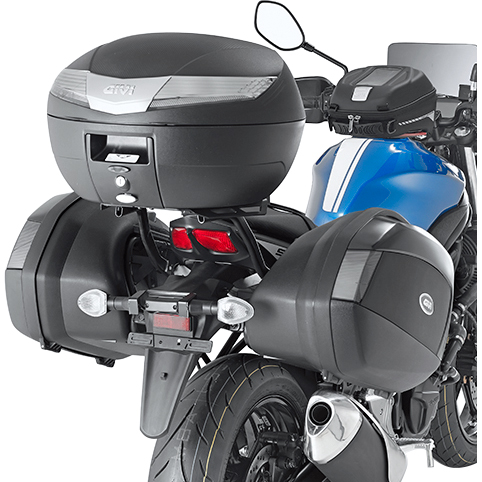 Givi-Monokey® Topcase V40NT Tech schwarz/getönt 40 Liter-5703181189000611