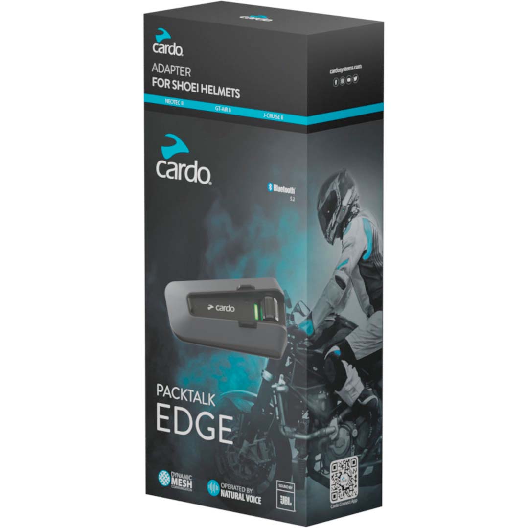 Cardo Packtalk Shoei Adapter für Edge, Neo und Custom - Helme & Brillen - Helmkommunikation
