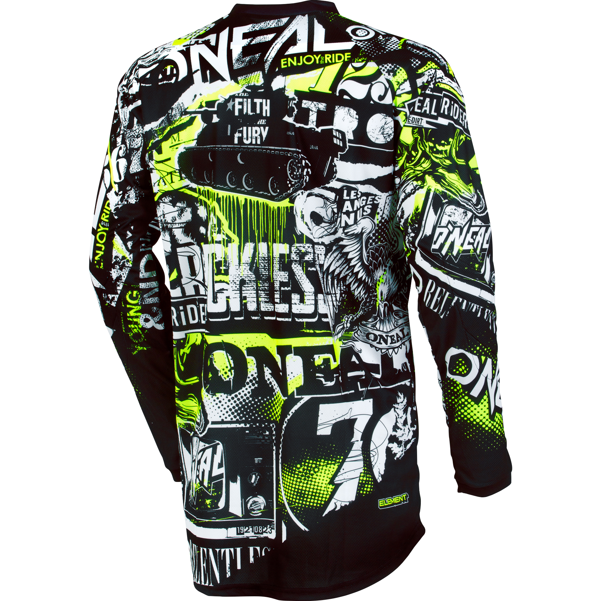O'Neal-Element Attack Jersey schwarz/neongelb M-2405251999009009