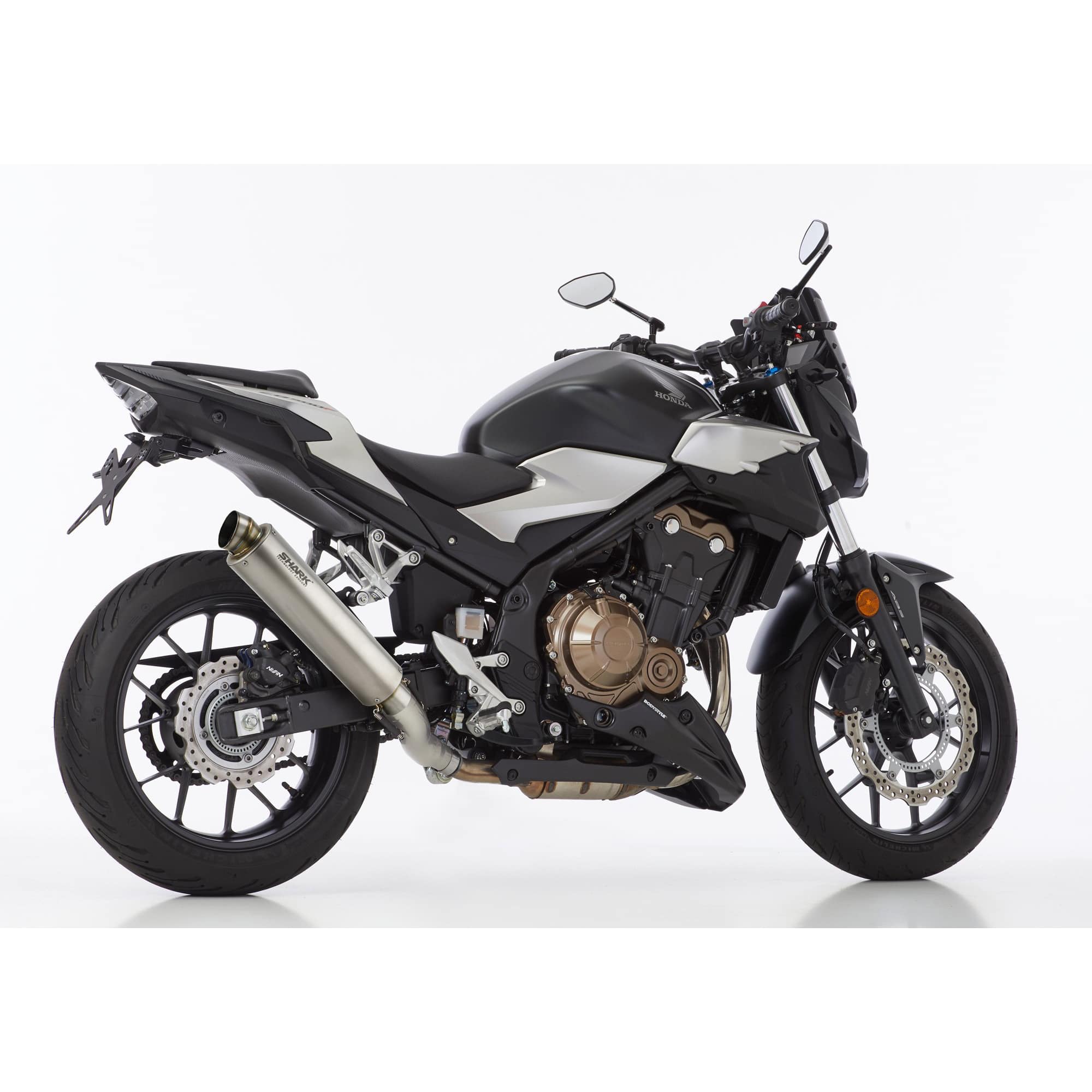 Shark exhaust Auspuff SRC4 Titan per Honda CB/CBR/NX 500 F/R/X 2017-