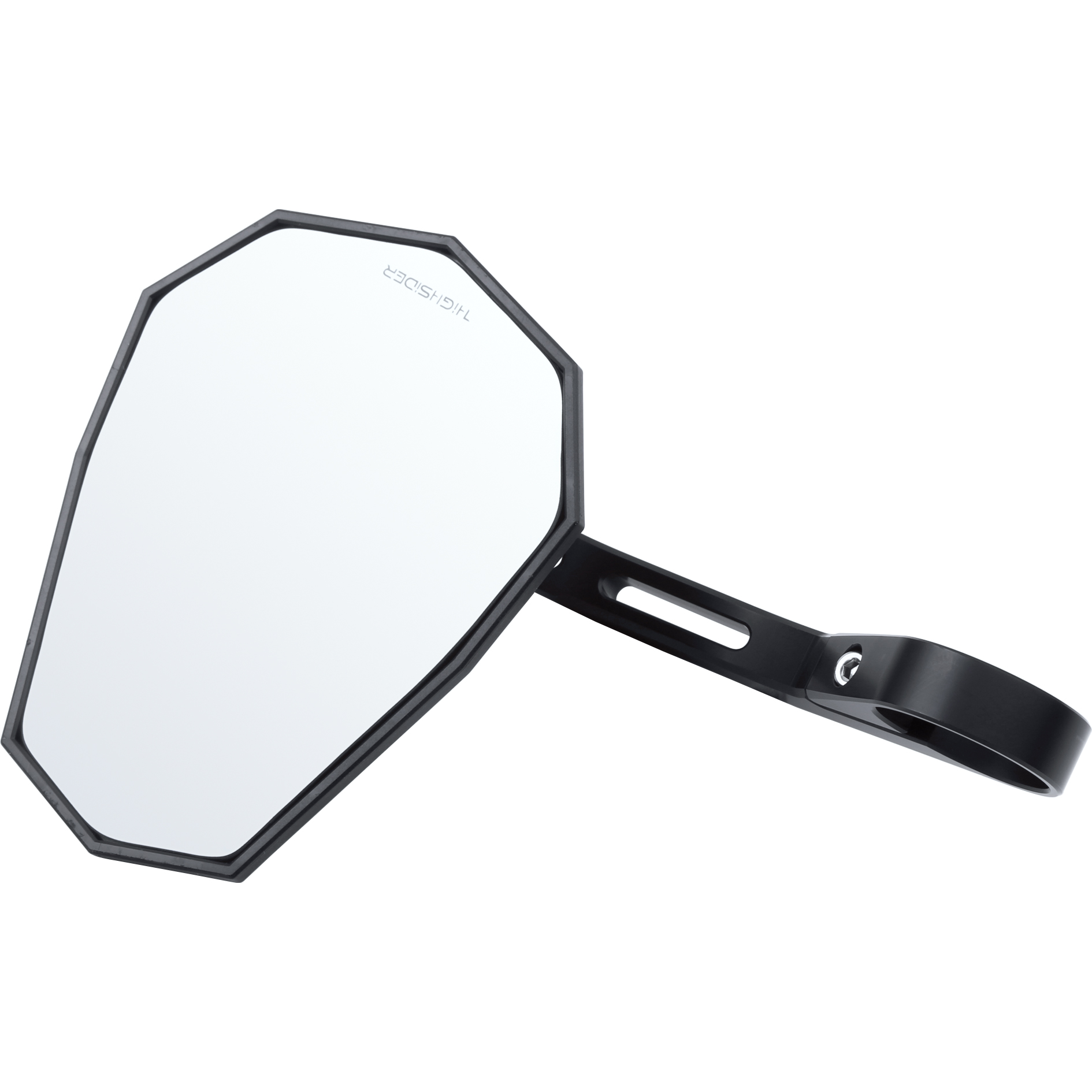Highsider-Lenkerendenspiegel für 22/25,4/30mm Stealth X6 schwarz-5733351112004840