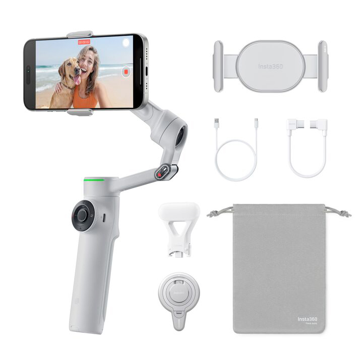 Insta360 Flow 2 Pro Creator Bundle / Stone Gray