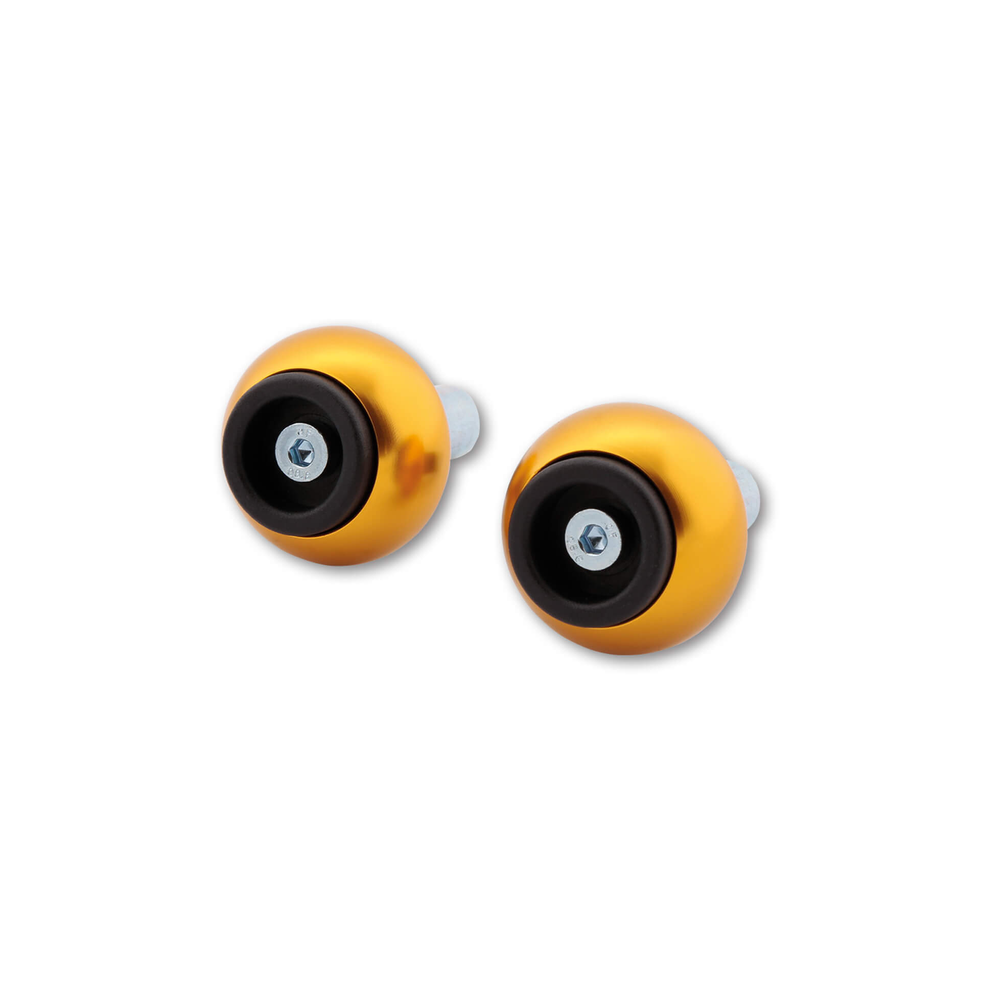 LSL Lenkergewichte für 14mm Innen-Ø Crash Ball Classic gold - Motorradteile & Ersatzteile - Lenker, Griffe & Hebel