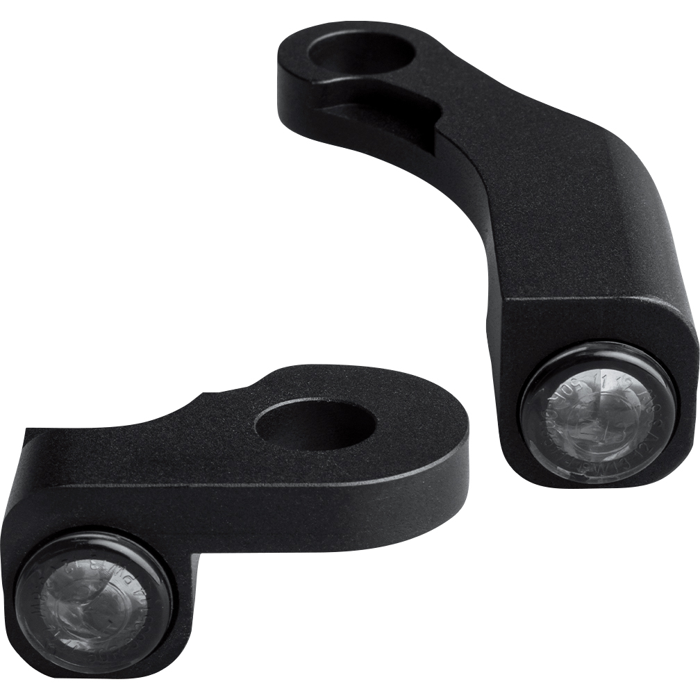 HeinzBikes LED Blinker/Positionslichtpaar Nano für Softail 18- schwarz - Motorradteile & Ersatzteile - Beleuchtung