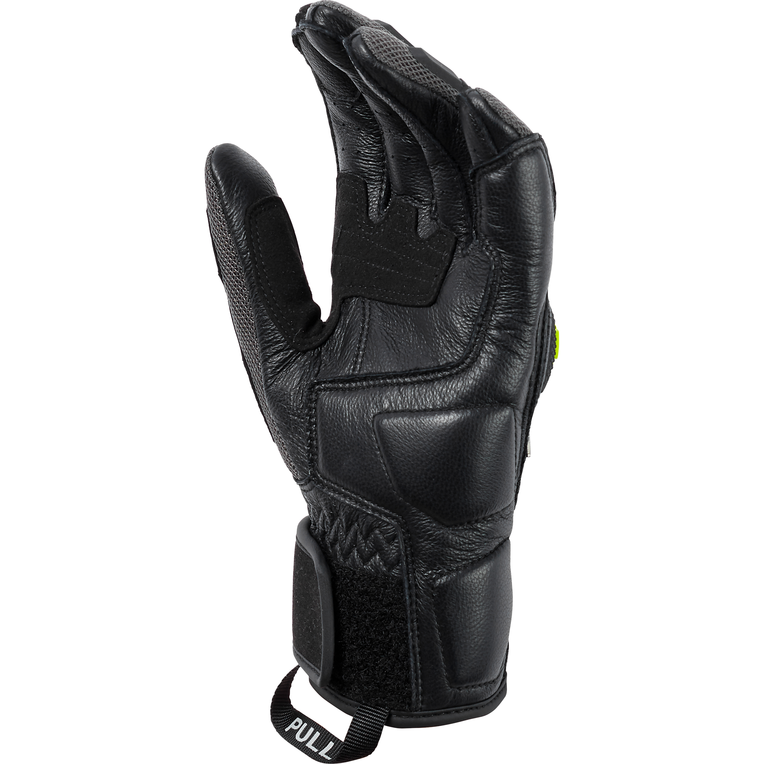 Reusch-Outsprint Damen Leder-/Textilhandschuh kurz schw/gelb W-7-3117671999009932
