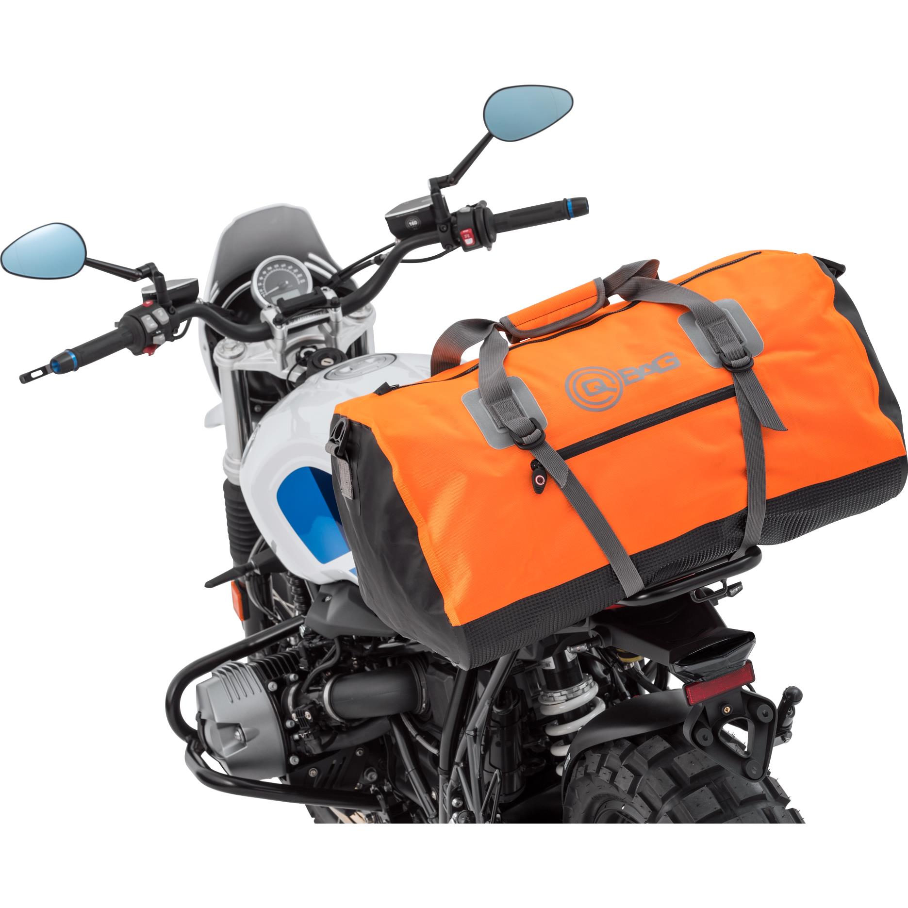 QBag Hecktasche/Gepäckrolle wasserdicht 11, 80 Liter orange - Motorradzubehör - Motorradgepäck