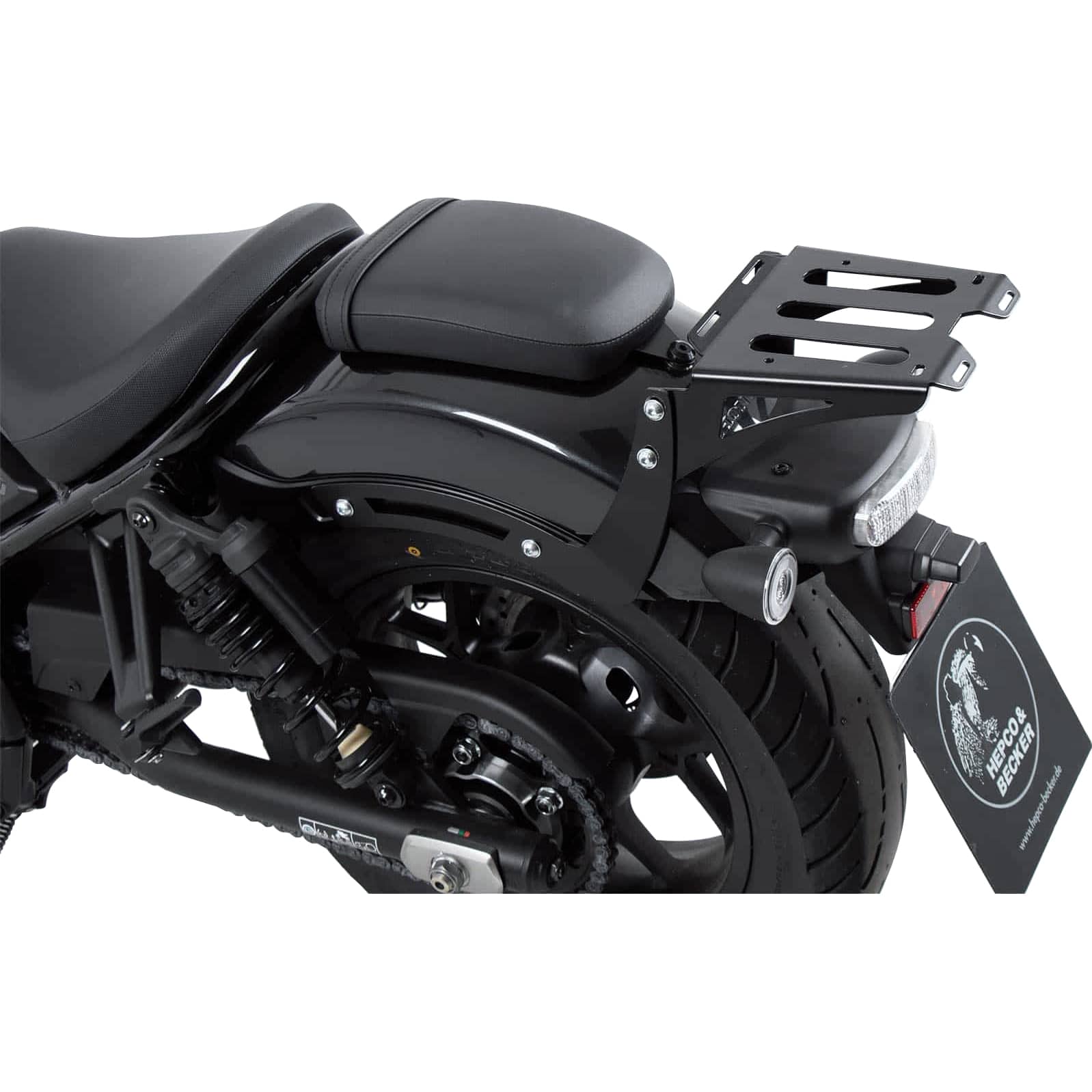 Hepco & Becker Gepäckbrücke Minirack schwarz für Honda CMX 1100 Rebel 21-24 - Motorradzubehör - Motorradgepäck