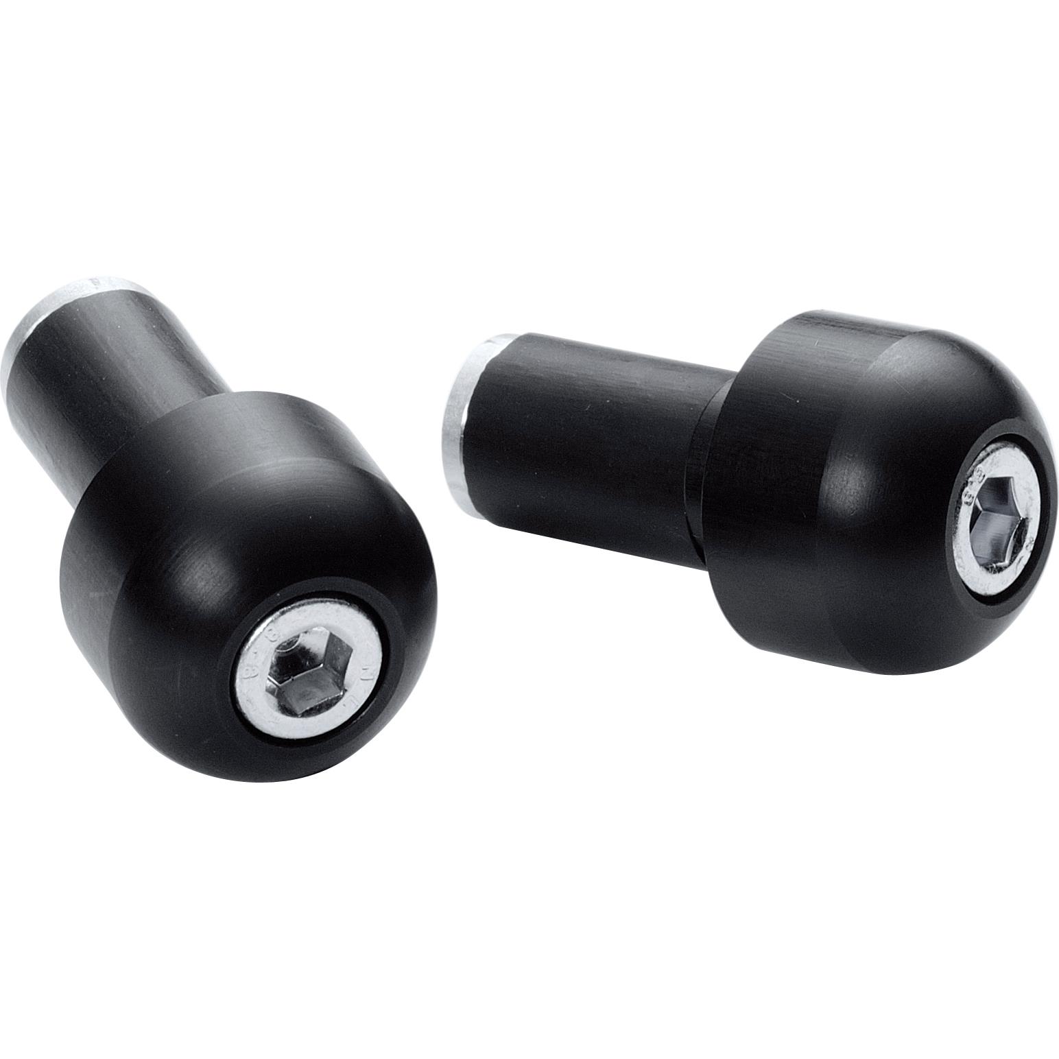 Hagen Lenkerenden für Alulenker Alu schwarz, für 12 bis 14 mm - Motorradteile & Ersatzteile - Lenker, Griffe & Hebel