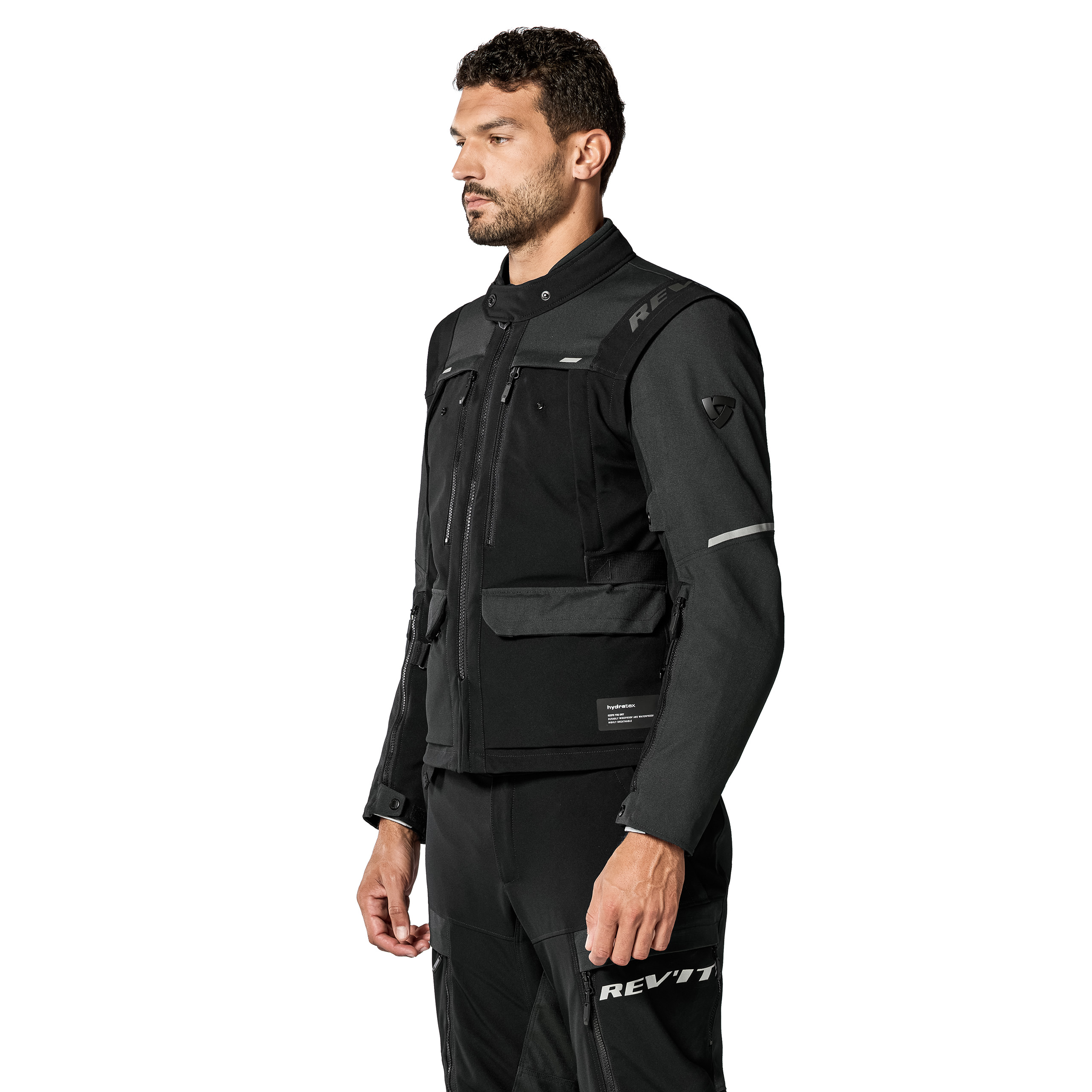 REV'IT!-Offtrack 3 H2O Jacke schwarz-0002058999001