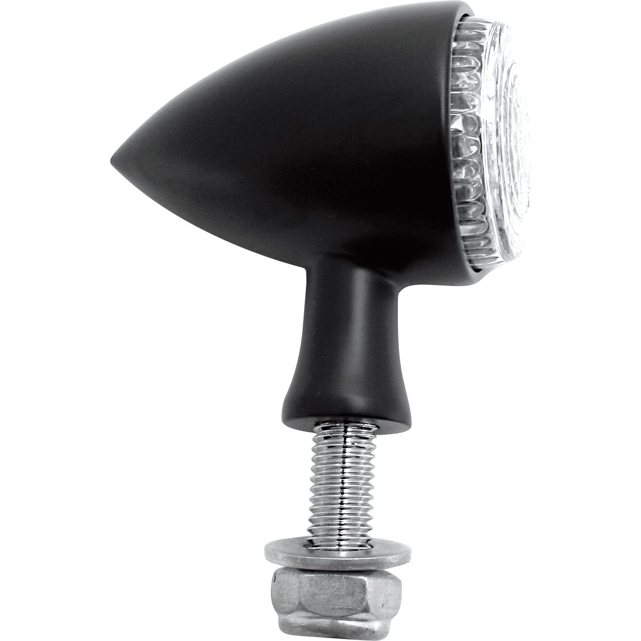 Highsider-LED Alu Rücklicht/Blinkerpaar M10 Colorado Ø45mm schwarz-5705491029001101