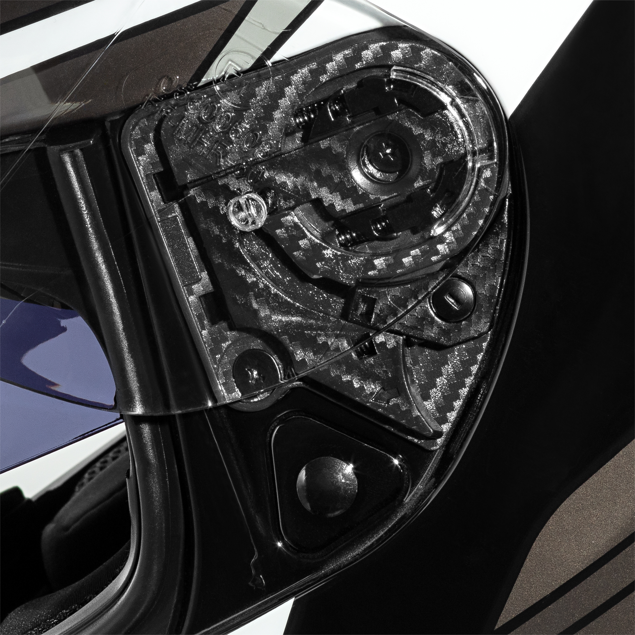 Nexo-Integralhelm Fiberglas Sport III Silber Dekor XL-4603691999033011