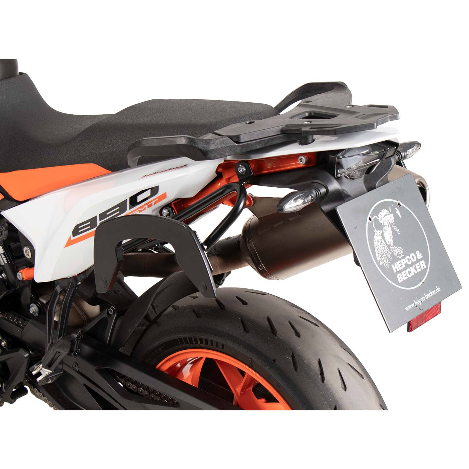 Hepco & Becker Seitentaschenhalter C-Bow schwarz für KTM 890 SMT - Motorradzubehör - Motorradgepäck