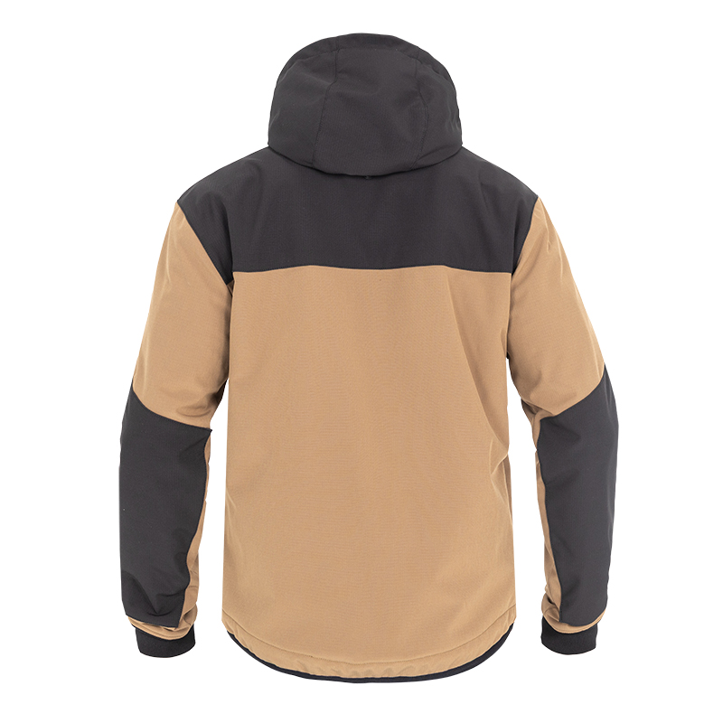 John Doe-XTM Softshell Rip-Stop Hoodie V3 desert/black XL-0001678005126011